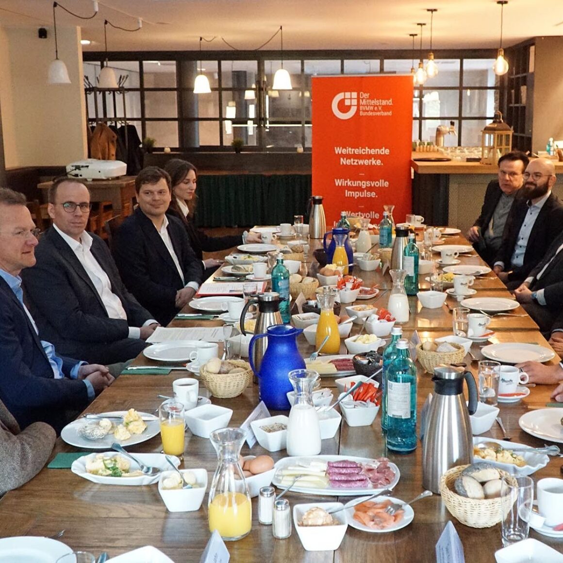 Parlamentarisches Frühstück mit Maik Außendorf (MdB) am 21.04.2023