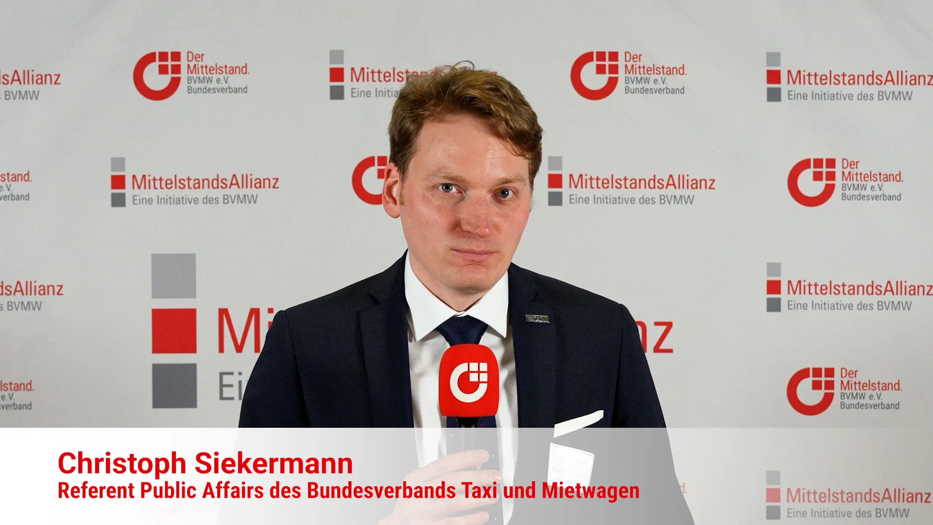 Christoph Siekermann, Bundesverband Taxi und Mietwagen e.V.