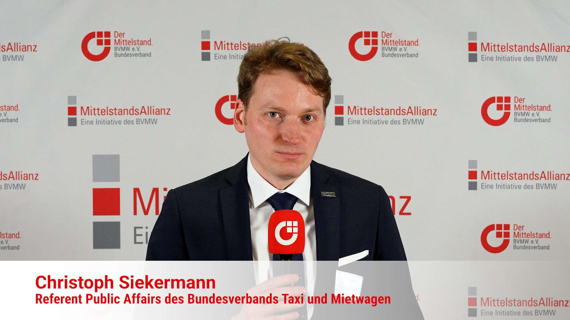 Christoph Siekermann, Bundesverband Taxi und Mietwagen e.V.