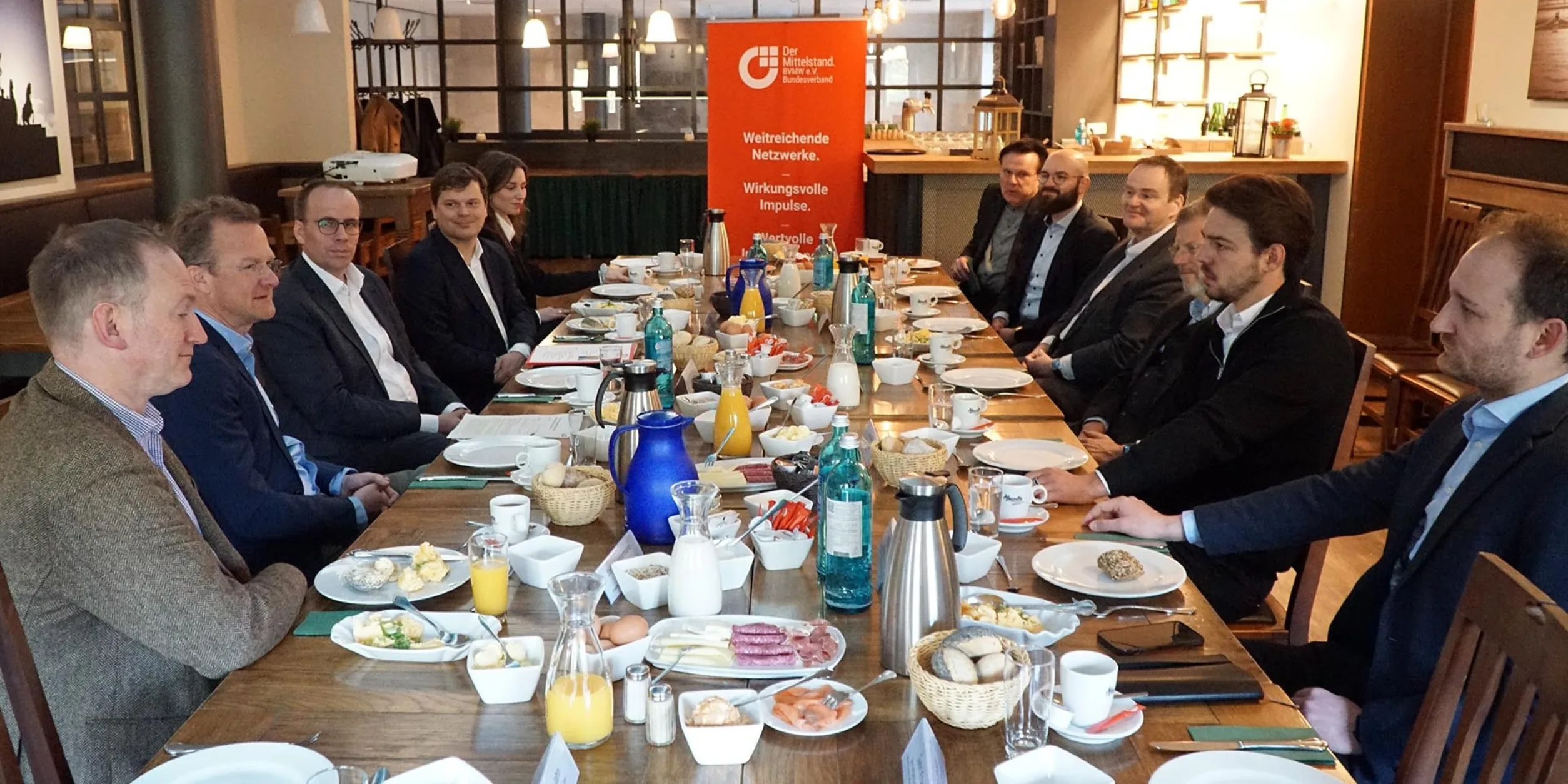 Parlamentarisches Frühstück mit Maik Außendorf (MdB) am 21.04.2023