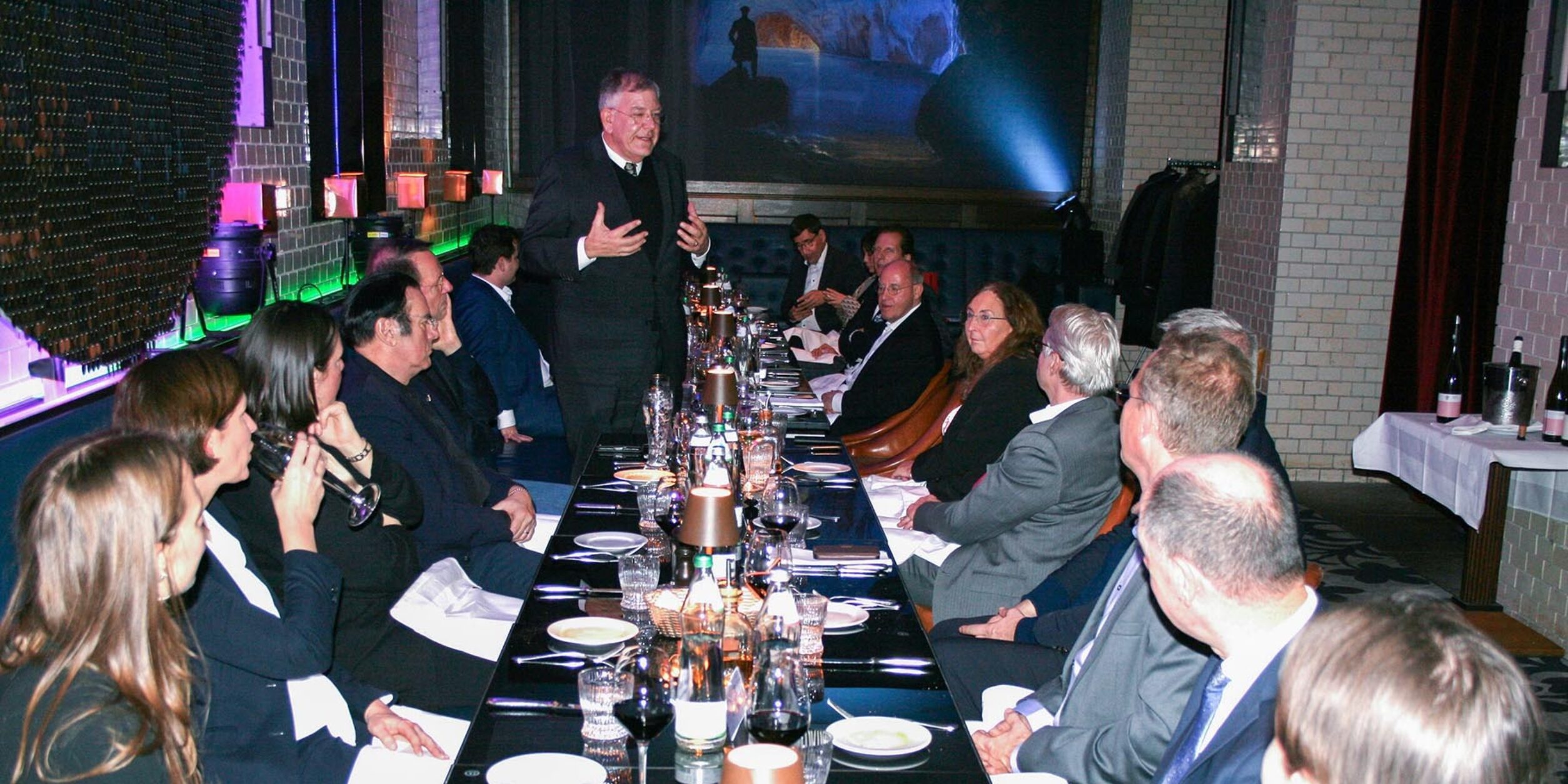 gemeinsames Abendessen des politischer Beirats und der Mittelstandsallianz am 04.12.2024