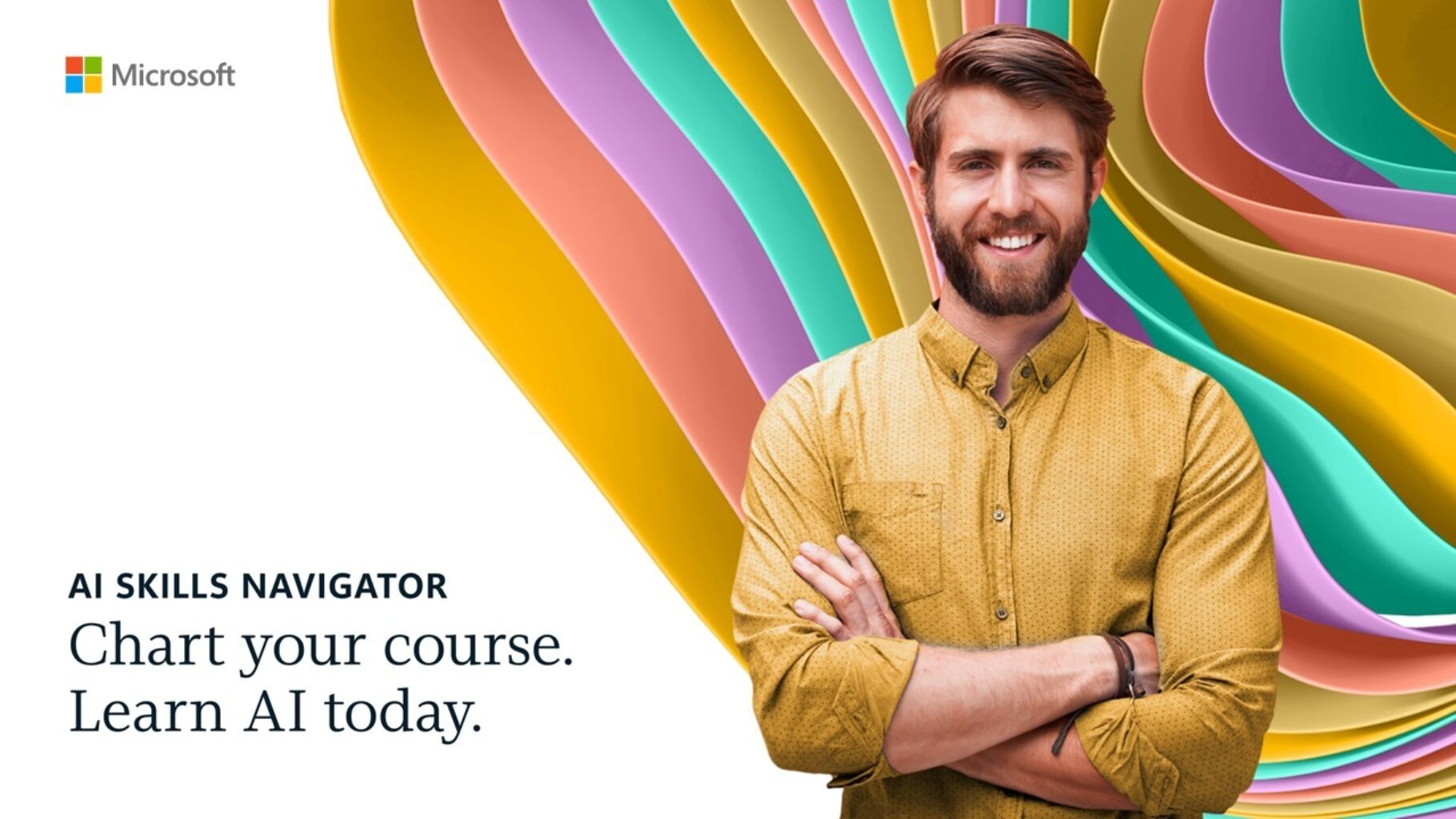 Text-Bild-Komposition für den AI Skills Navigator