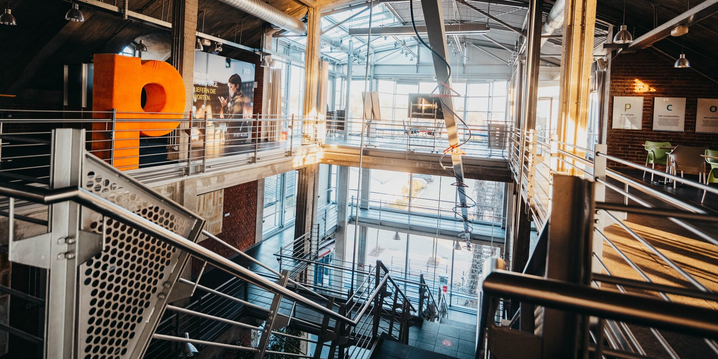 firmenzentrale headquarter büro der pco GmbH & Co. KG