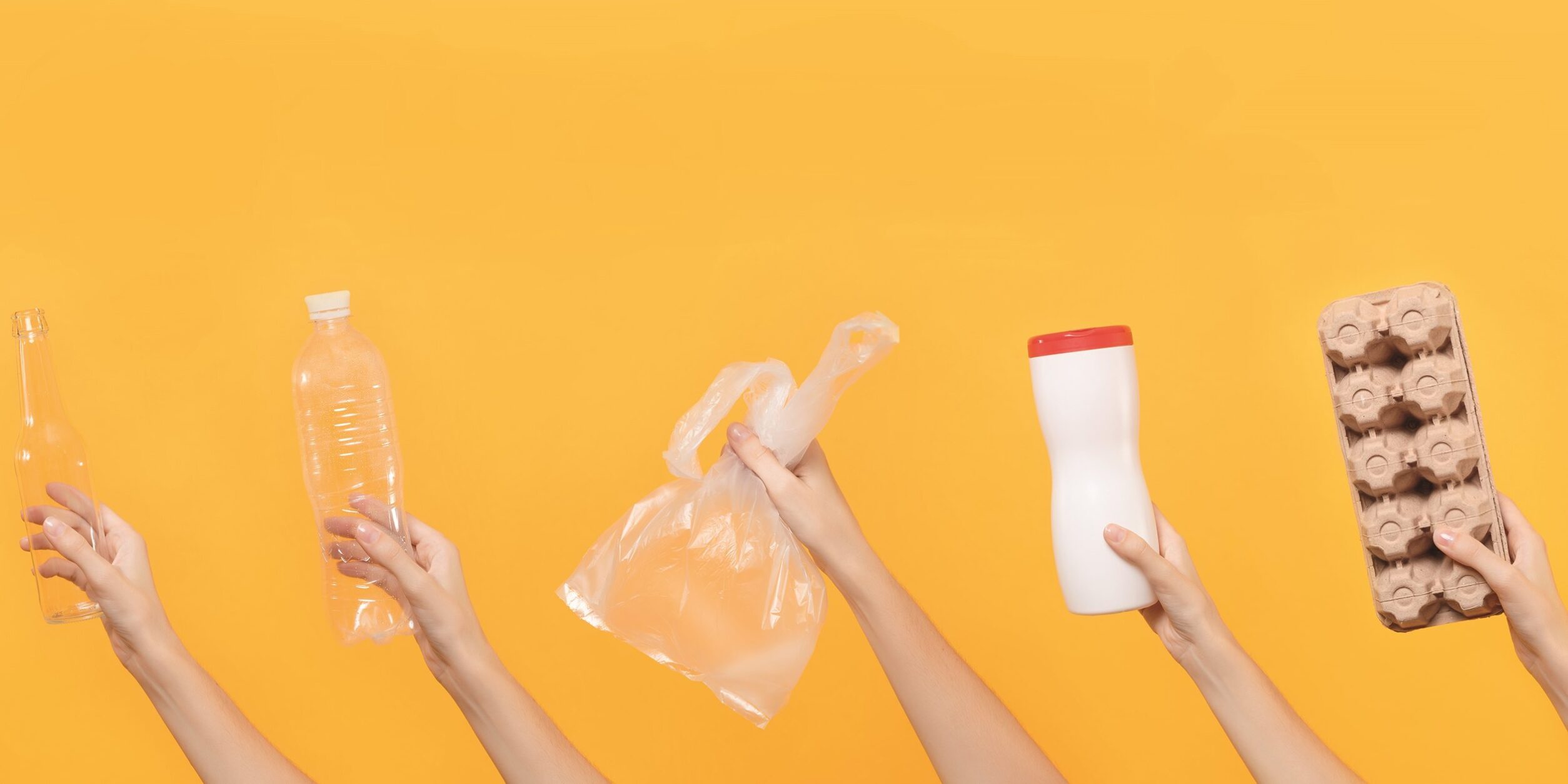 recyclebare Produkte des täglichen Bedarfs