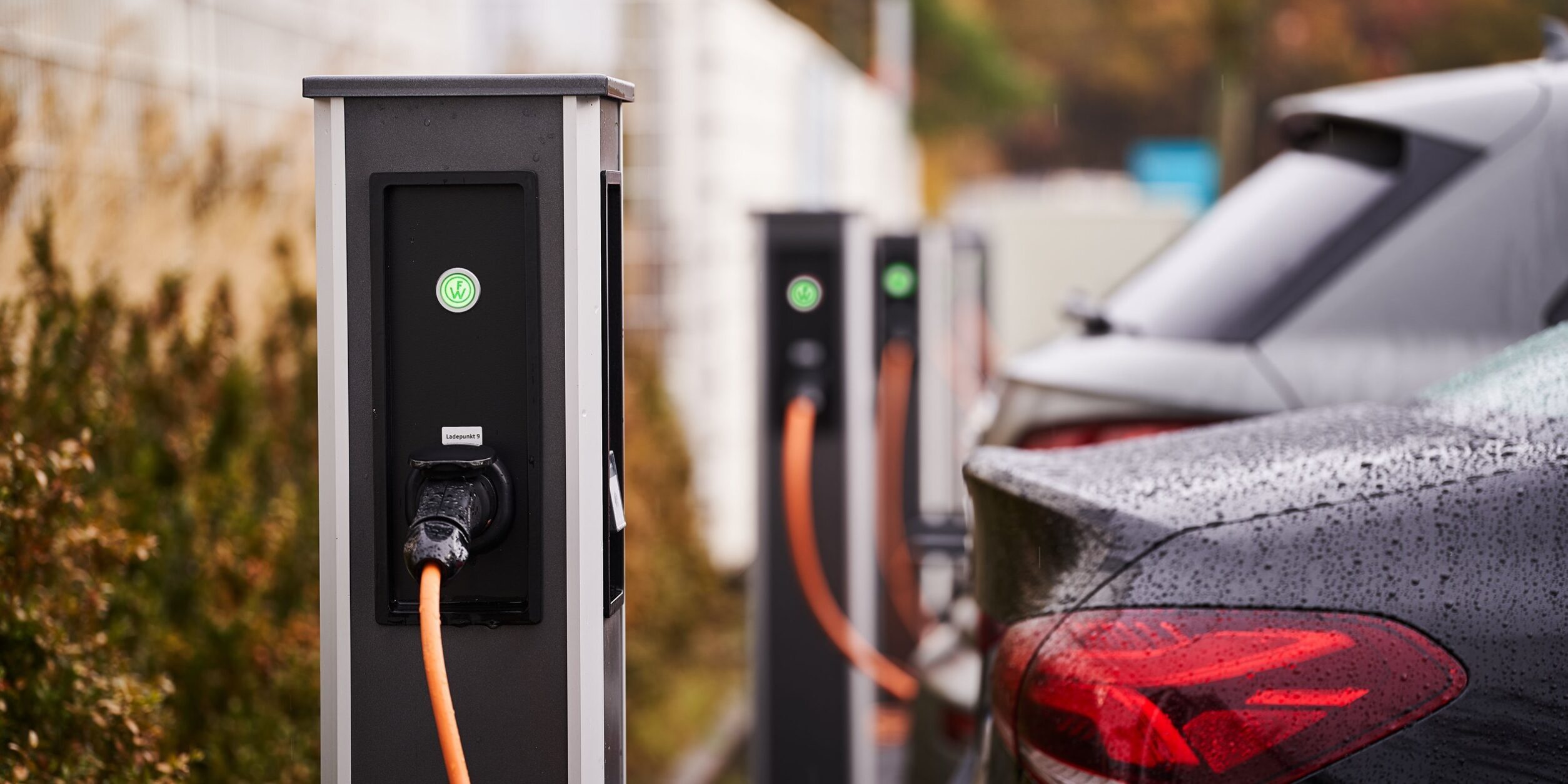 Auftanken bei den Walther-Werken im rheinland-pfälzischen Eisenberg.