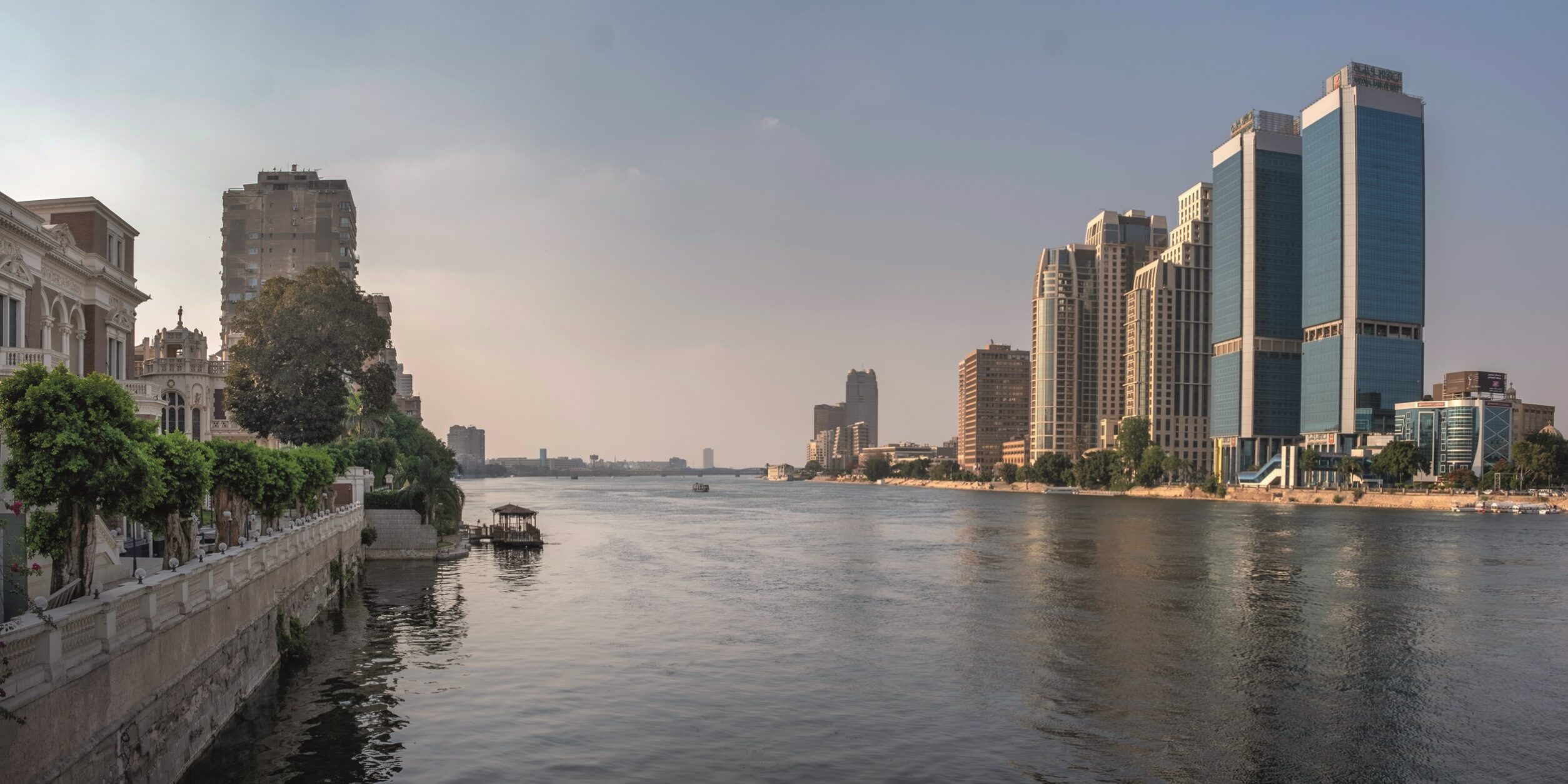 panorama von kairo
