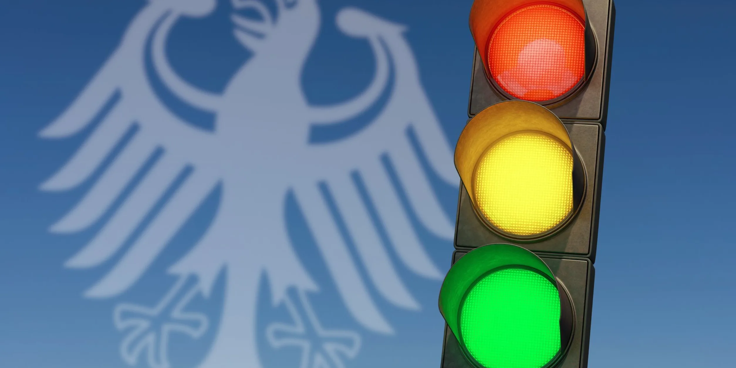Ampel Bundesadler