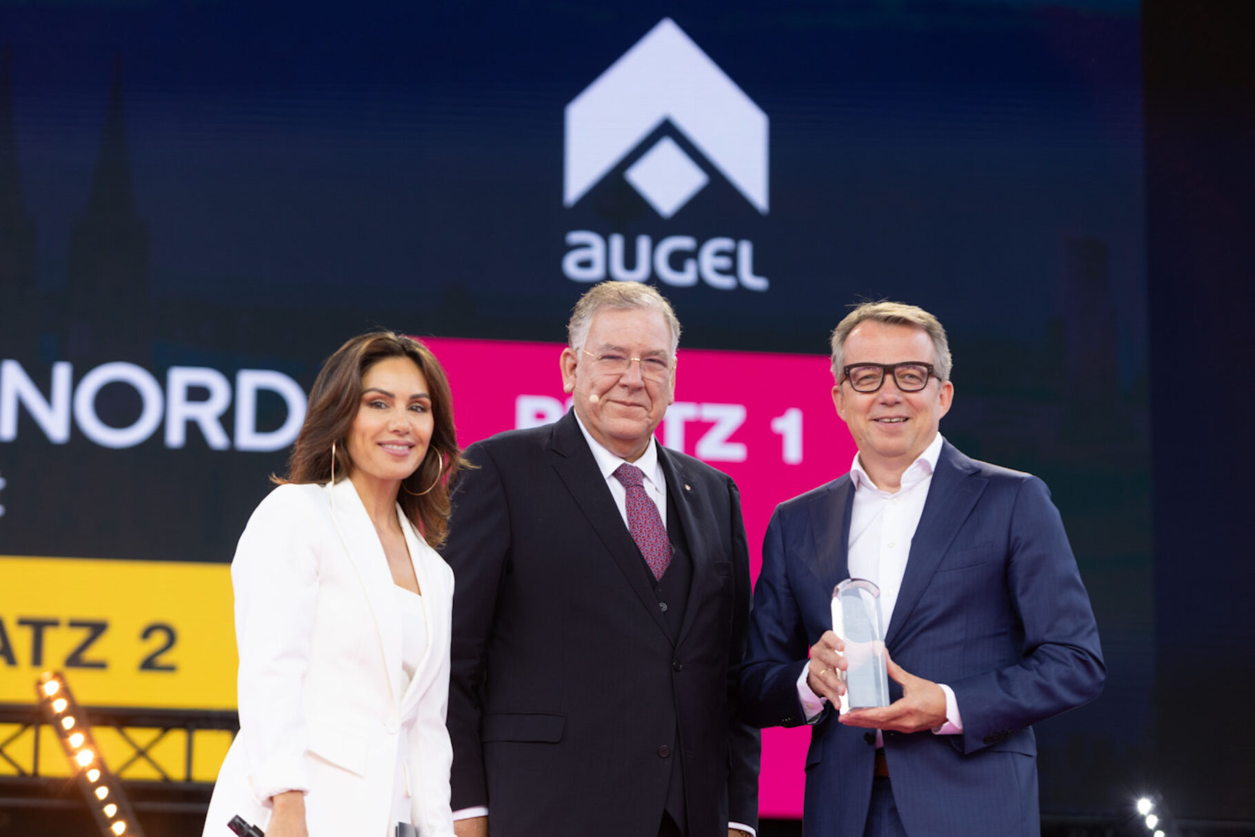 Digital X Nazan Eckes, Christoph Ahlhaus und Gewinner