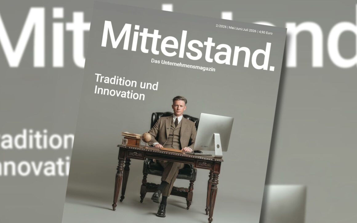 Titelbild der Ausgabe 2/2026 des BVMW-Magazins „Mittelstand. Das Unternehmensmagazin“