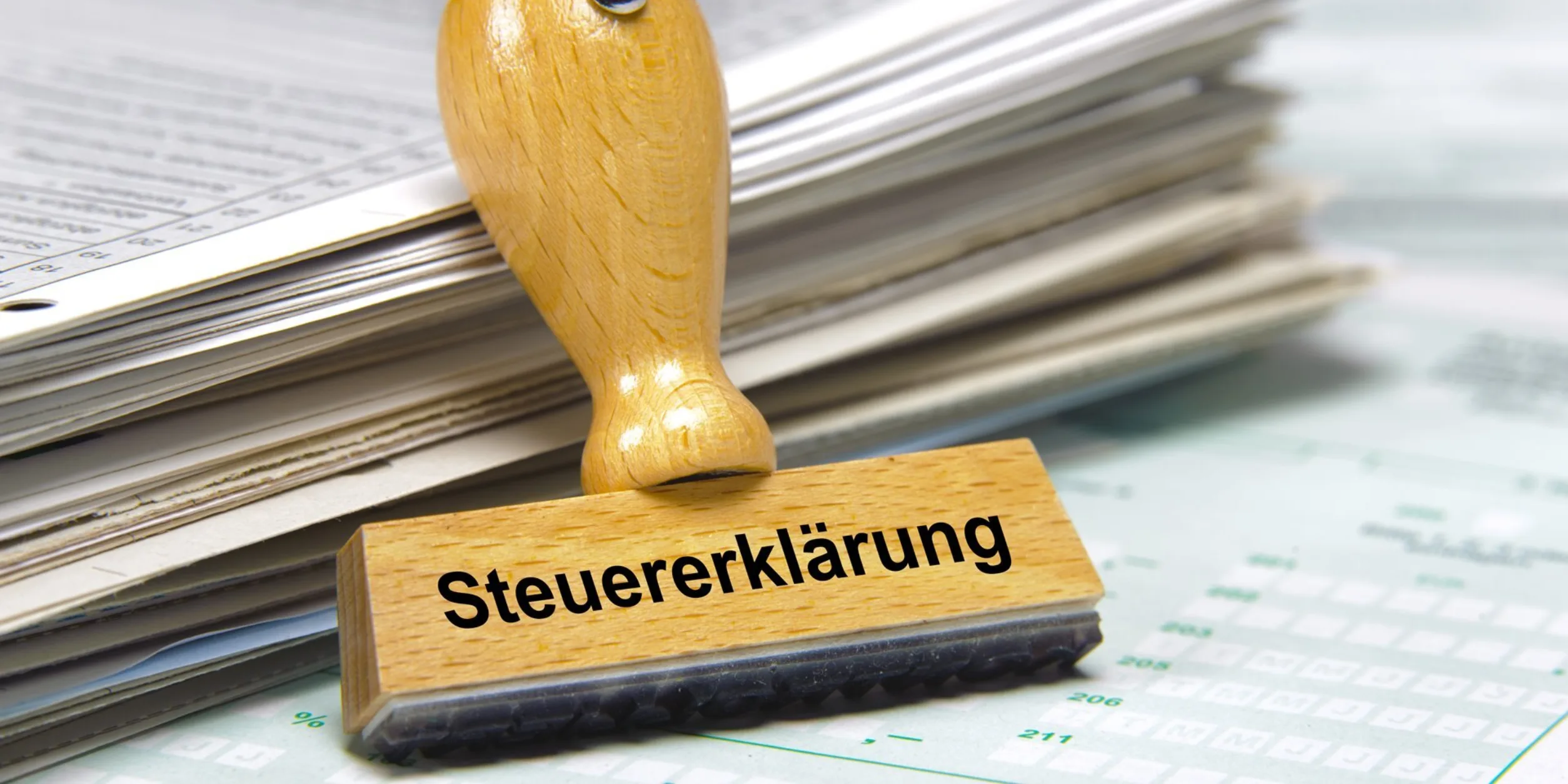 Steuererklärung Formulare Stempel 1920x1080 i Stock 1323874967
