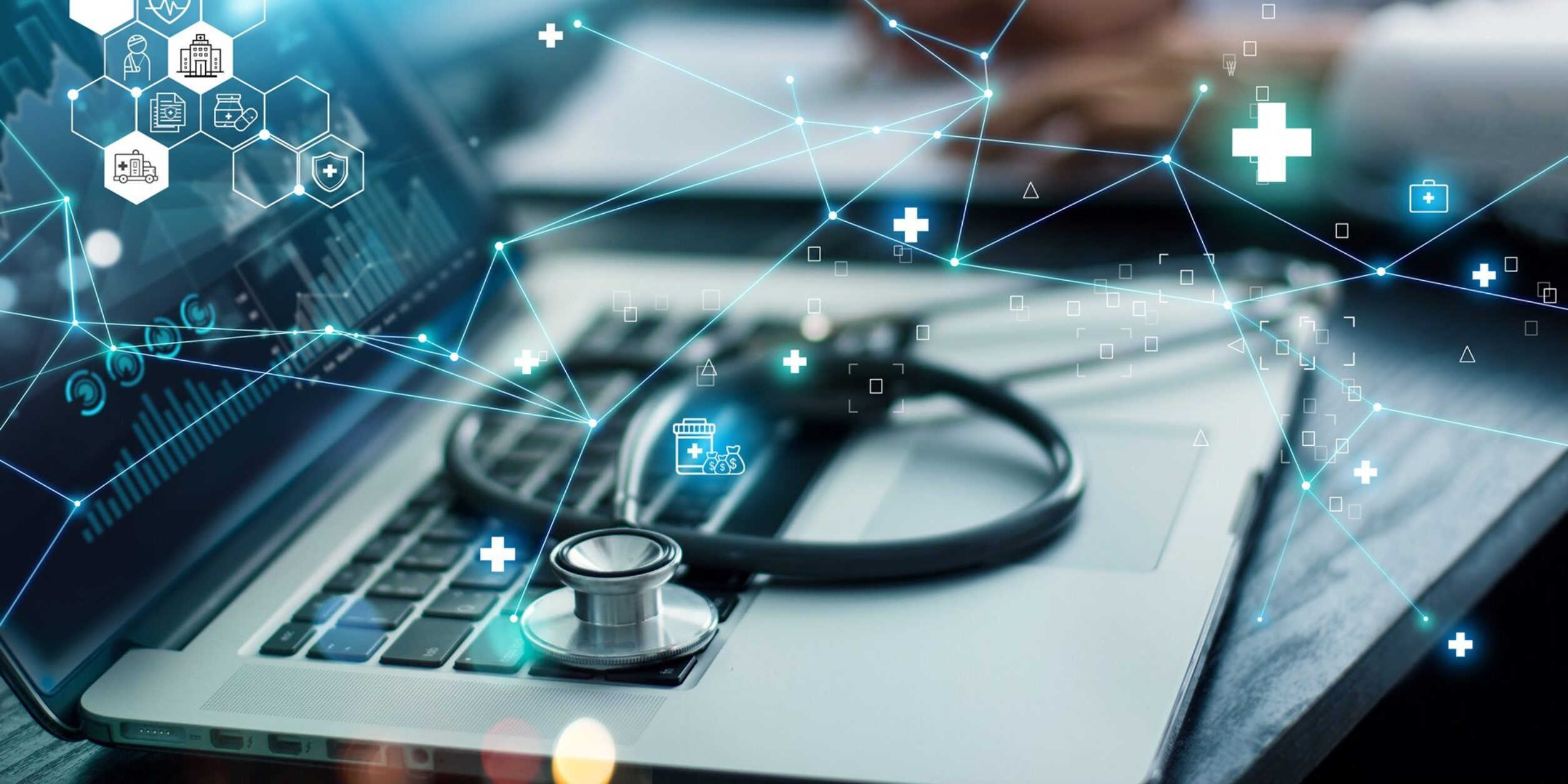 Stetoskop Notebook 1920x1080 i Stock 1327568875