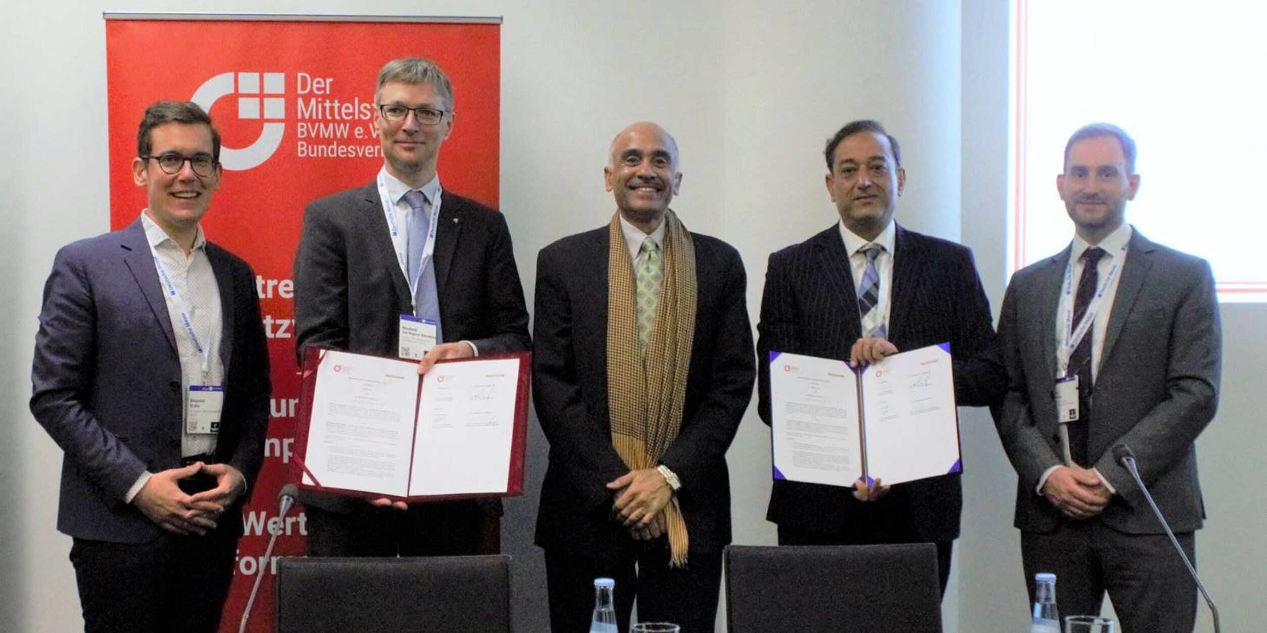 Unterzeichnung Absichtserklaerung NASSCOM 1460x730