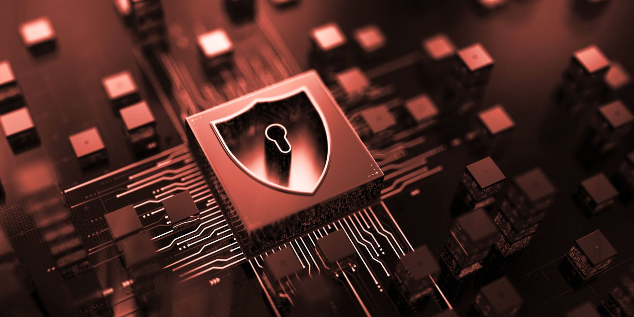 Ein Schloss in einer virtuellen Darstellung