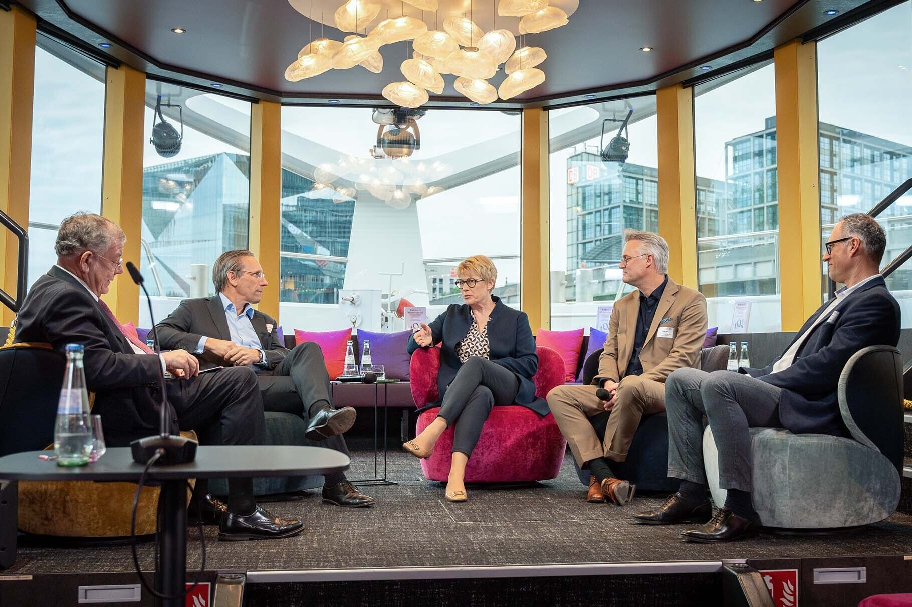 Buchvorstellung Zukunft Mittelstand Podiumsgespräch