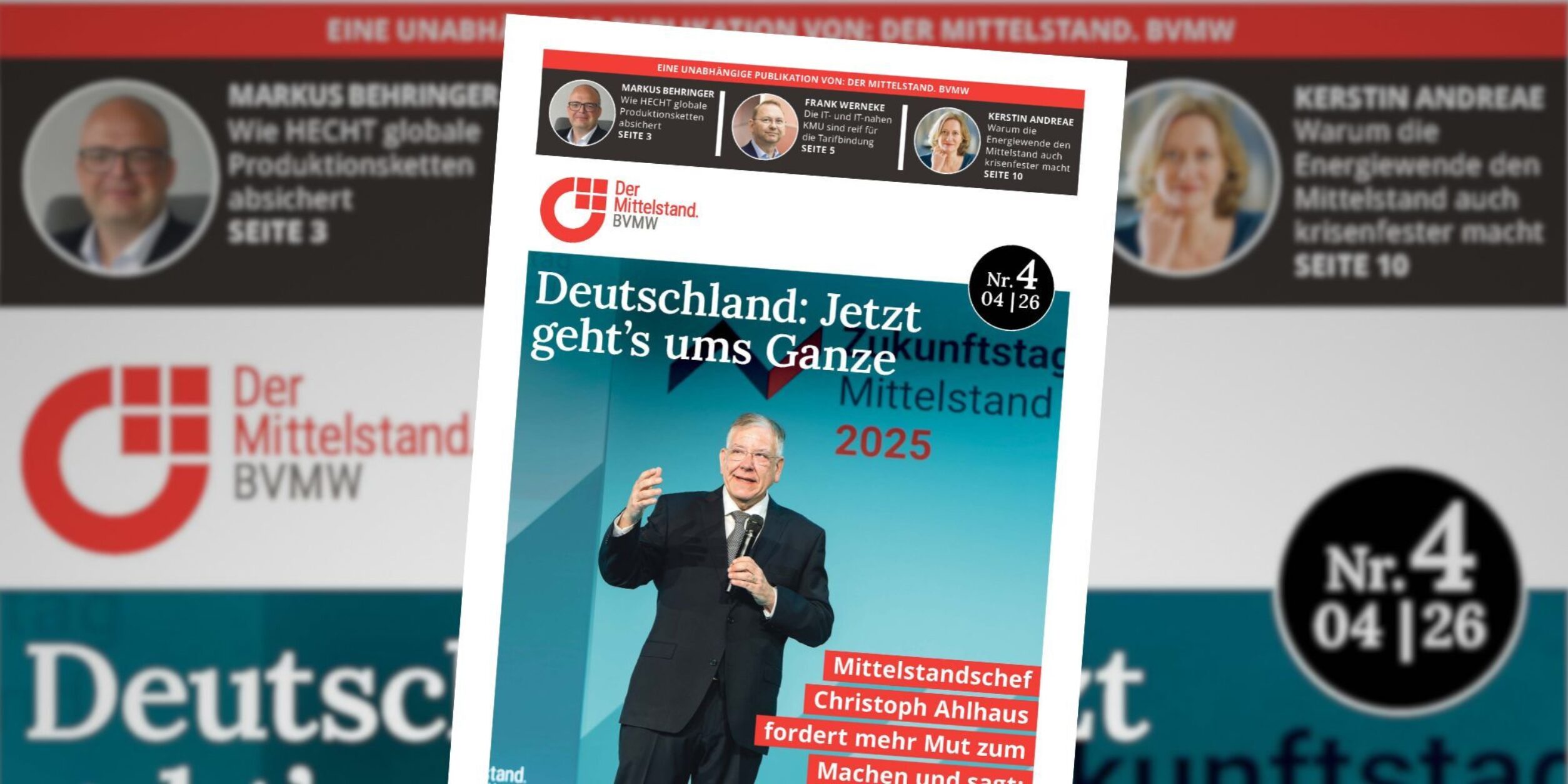 Titelbild der Handelsblattbeilage 04|26