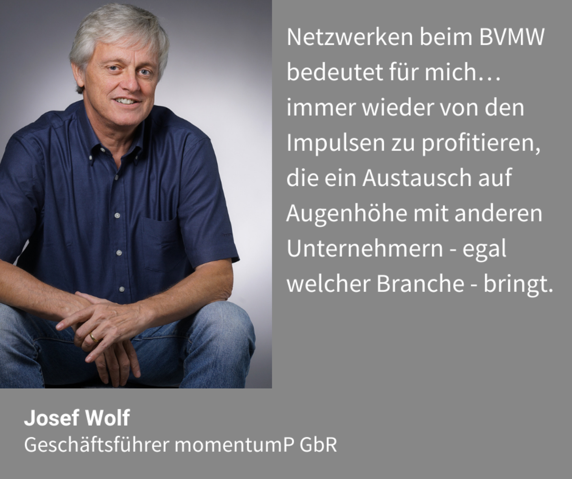 Iamanetworker josefwolf