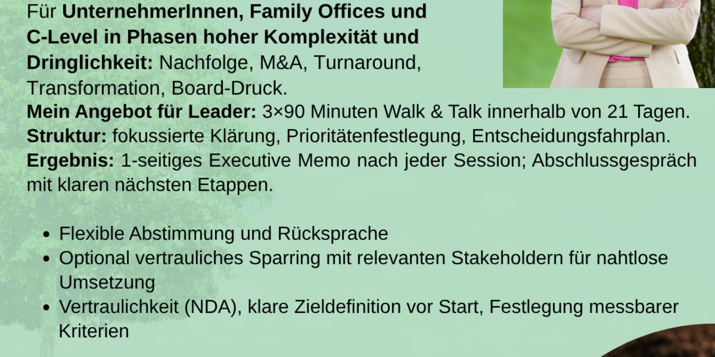 Walk and Talk 3x90min