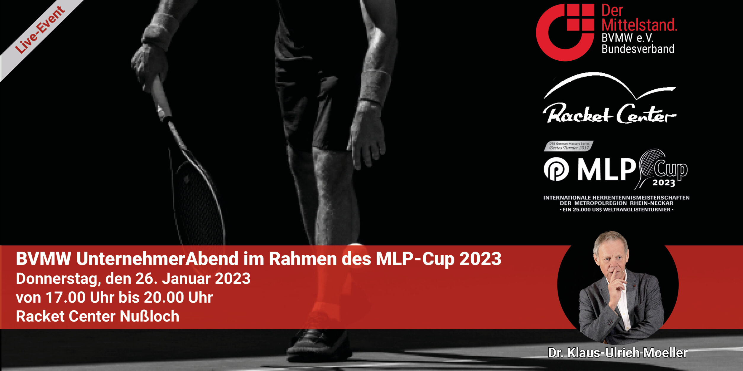 Banner für Linked In Event