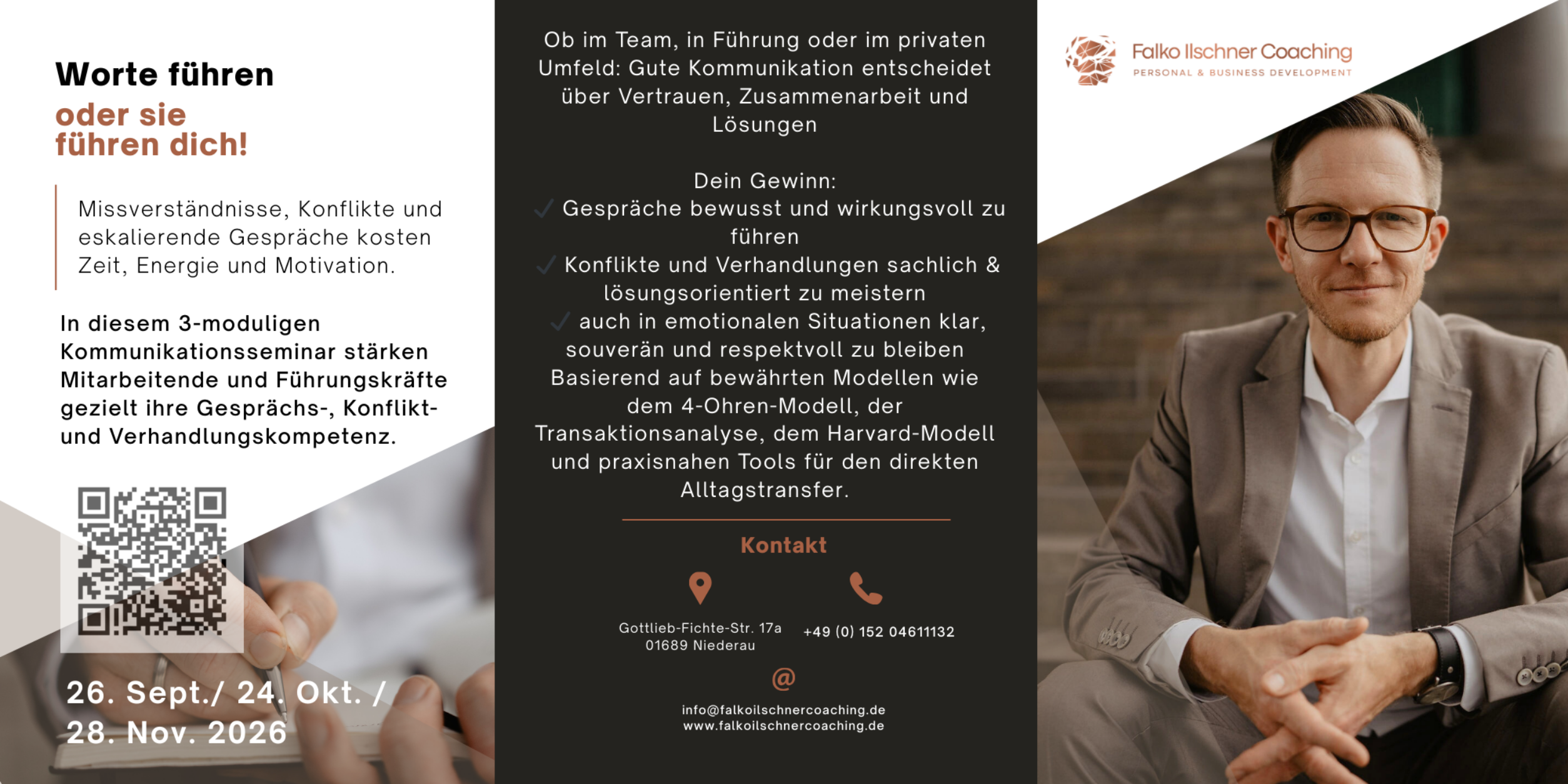 FLYER Seminare BVMW Seite 25 08 x 12 54 cm Grundlagen der Gesprächsführung