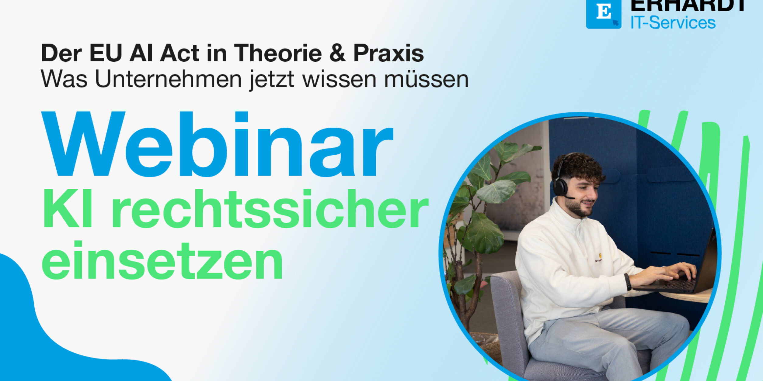 Header Mailing Webinar KI rechtssicher einsetzen