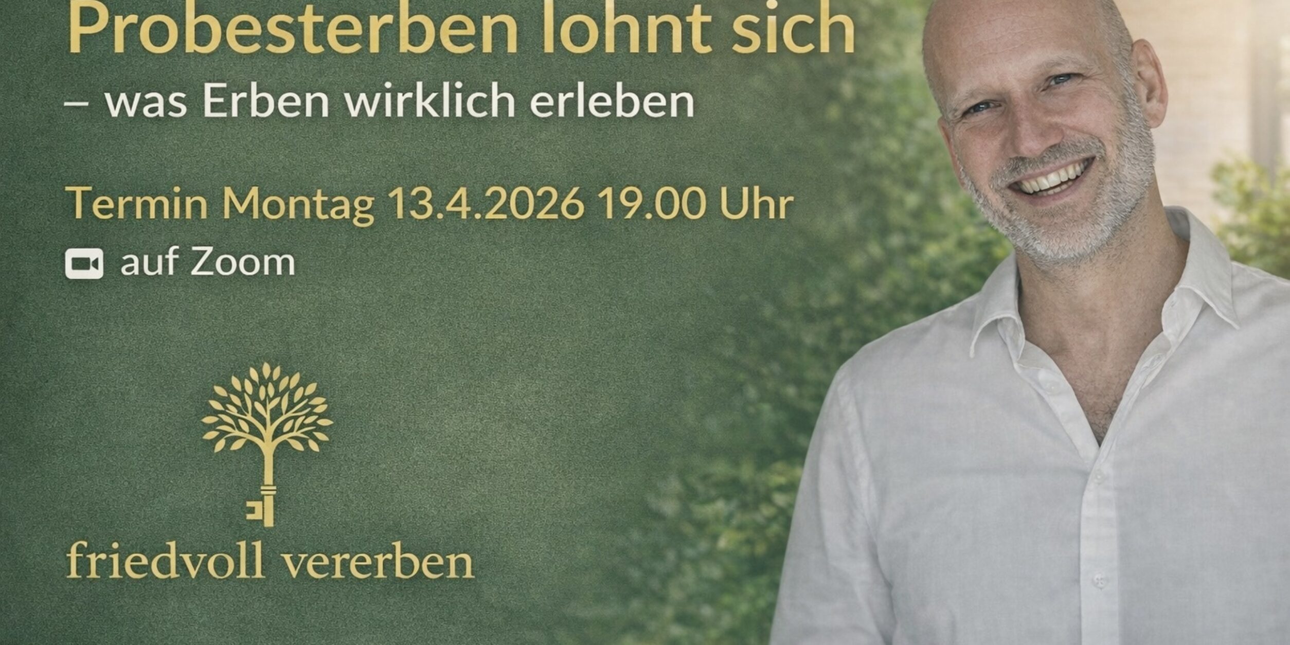 Probesterben Webinar Erben erleben
