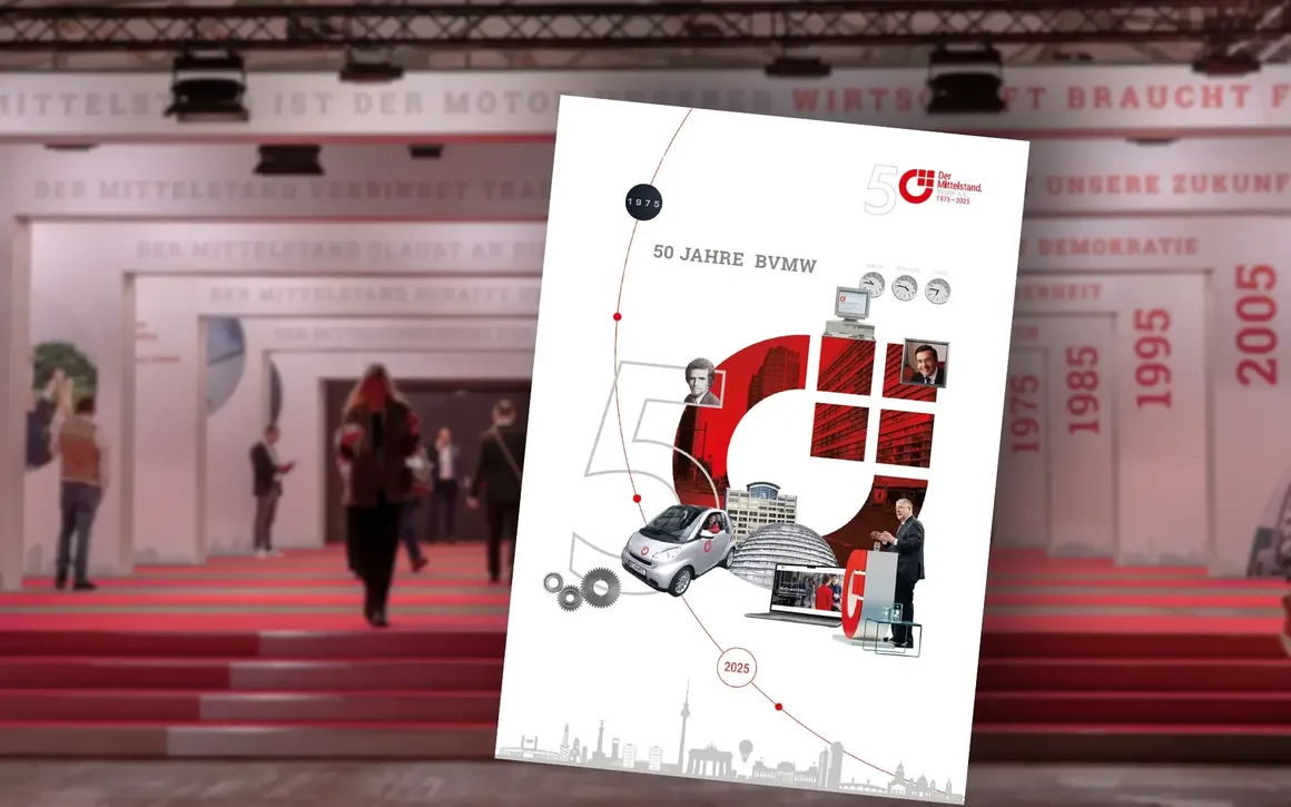 Download: 50 Jahre BVMW - Die ganze Geschichte in einem Buch