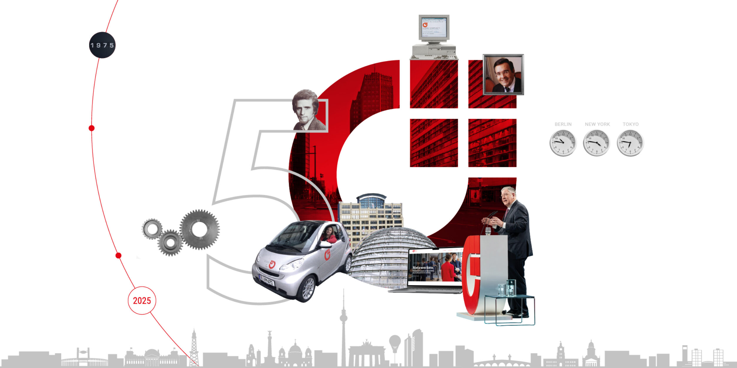 Keyvisual 50 Jahre BVMW e.V.