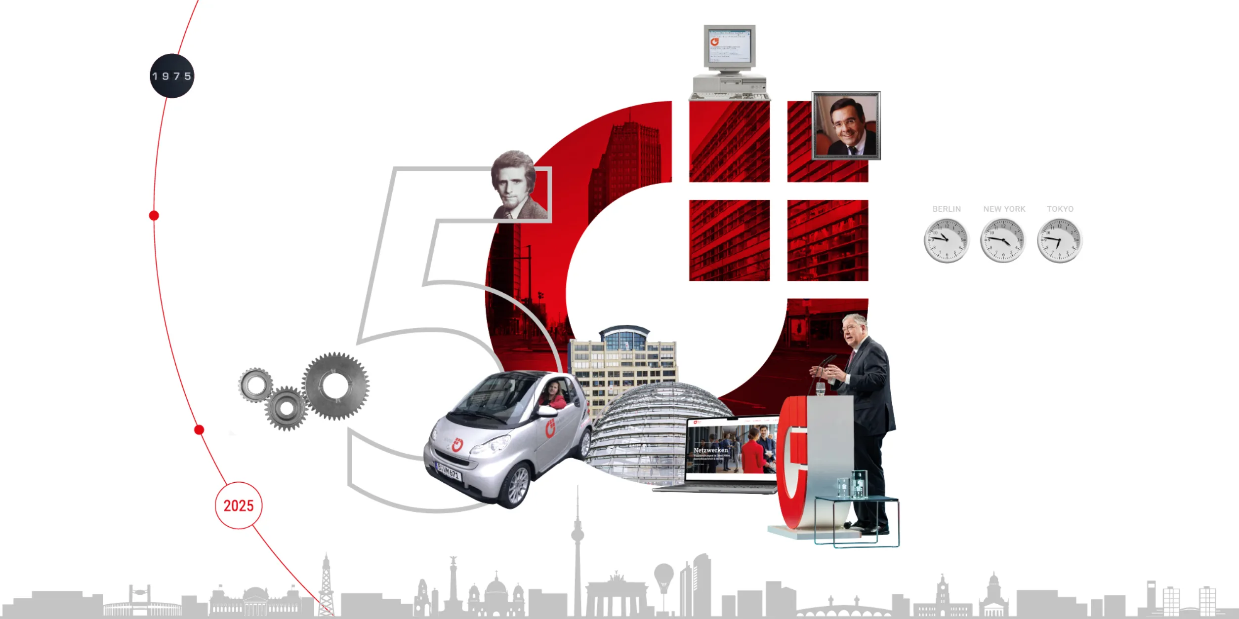 Keyvisual 50 Jahre BVMW e.V.