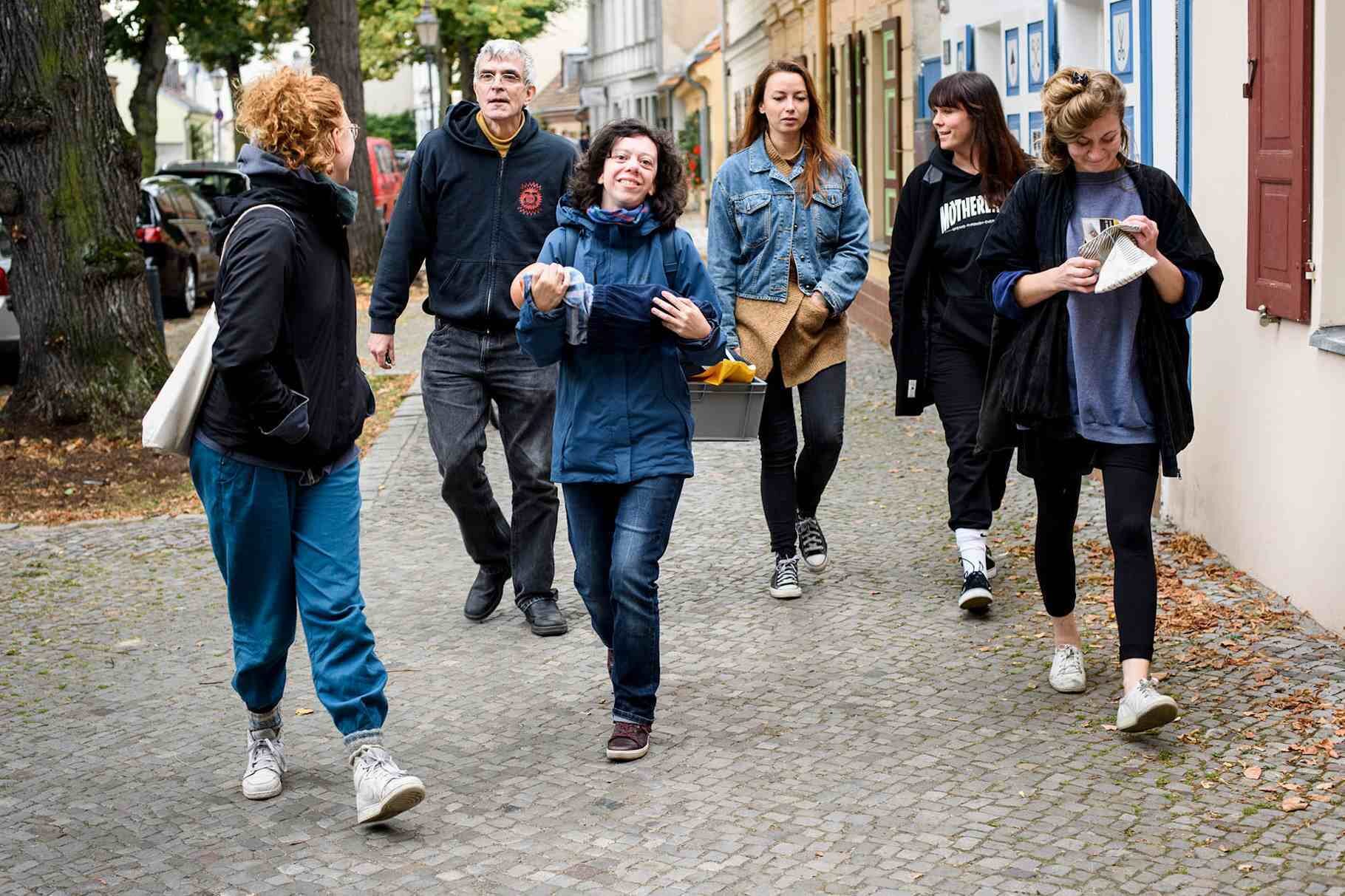 Crew von „Rollenfang“, die Plattform für Inklusion in Film & Fernsehen