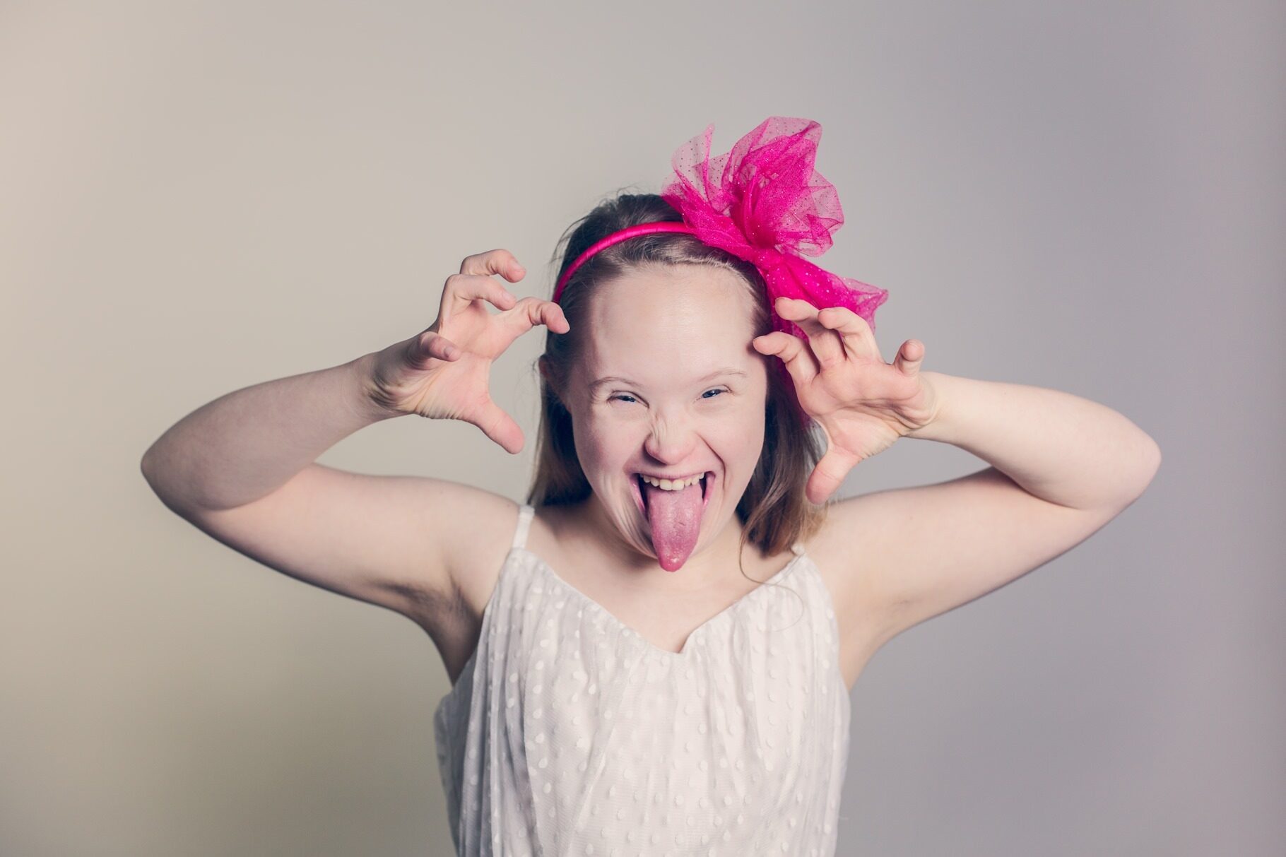 Eine Schauspielerin von „Rollenfang“ im Portrait