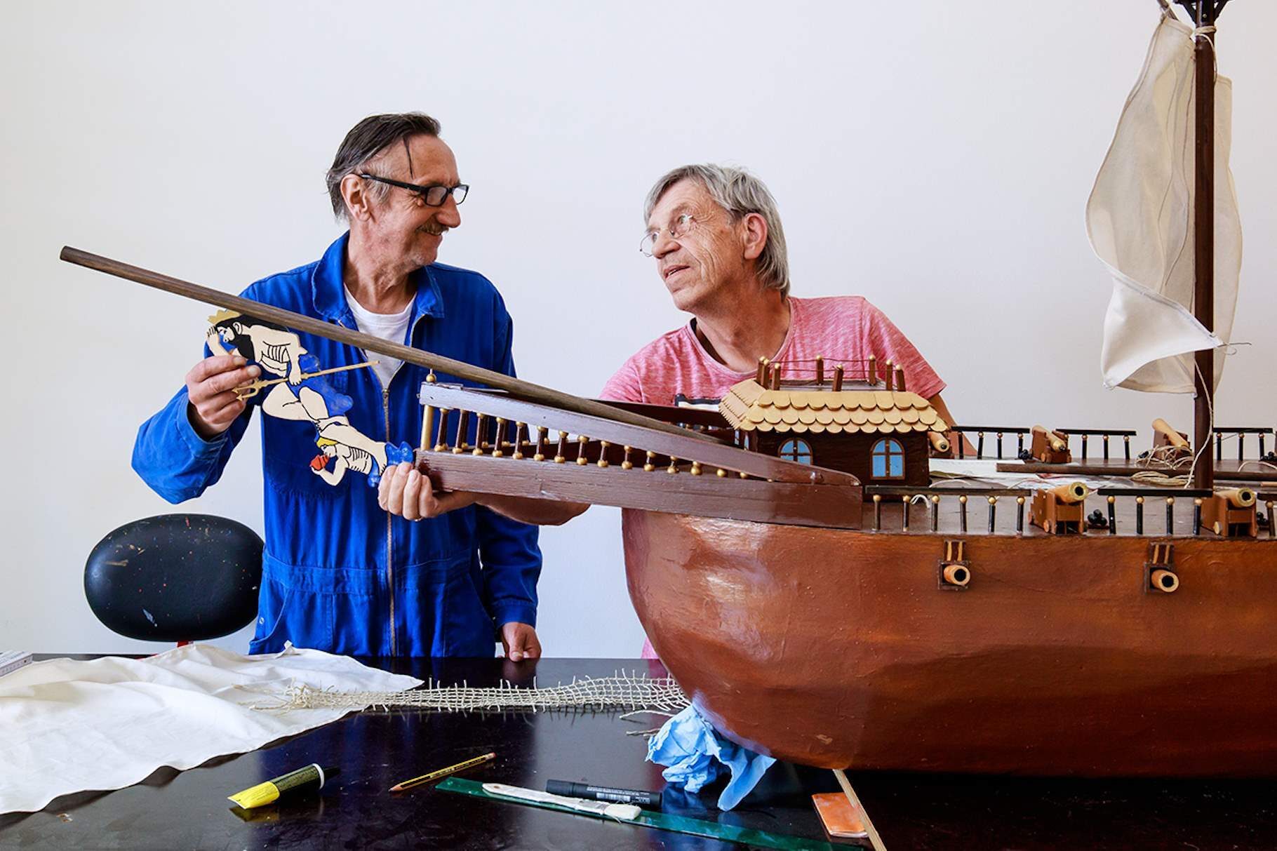 Zwei Klienten der VIA Perspektiven