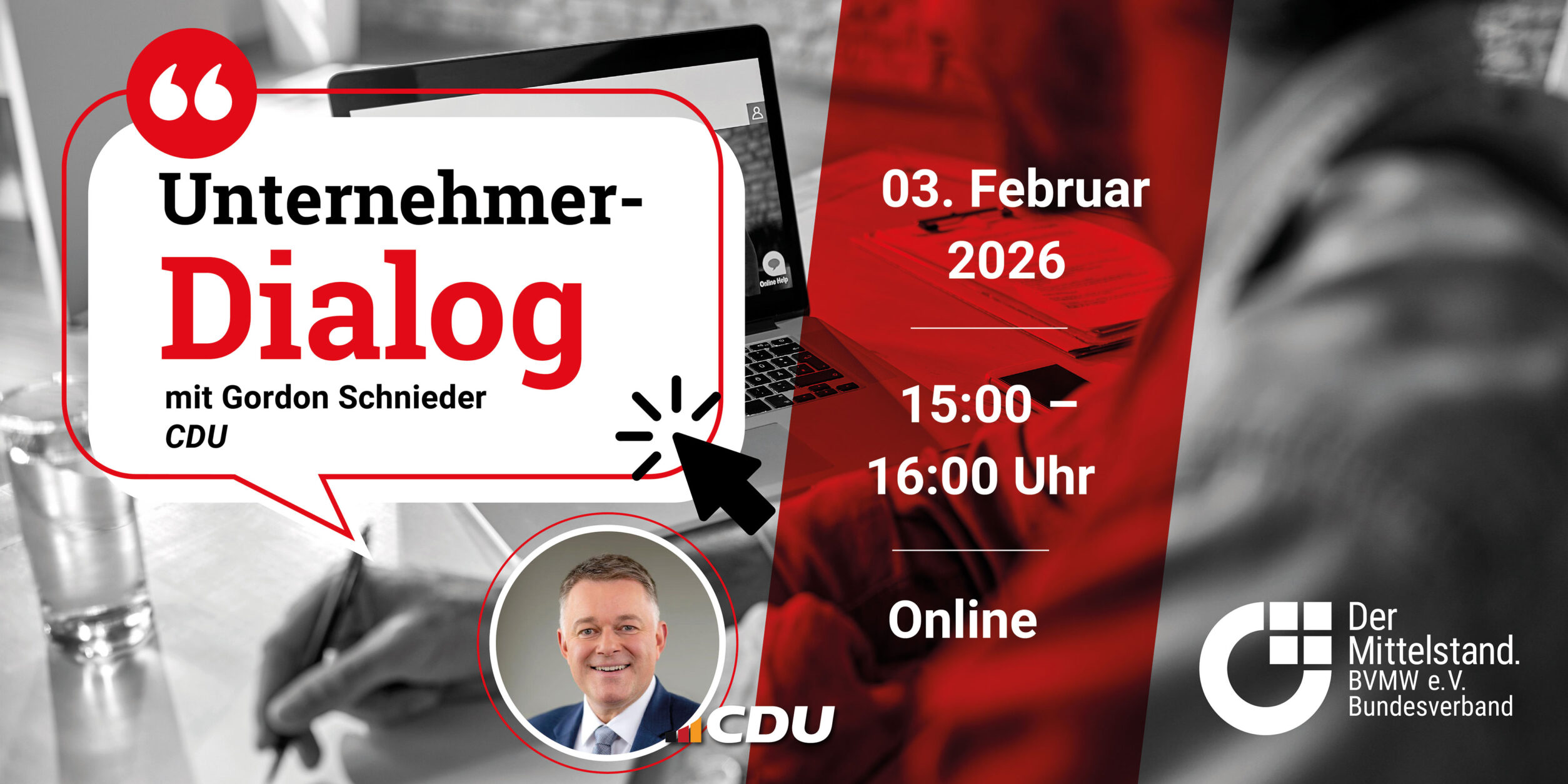 Header Mittelstand trifft Politik: Gestalten Sie die Zukunft von RLP mit!