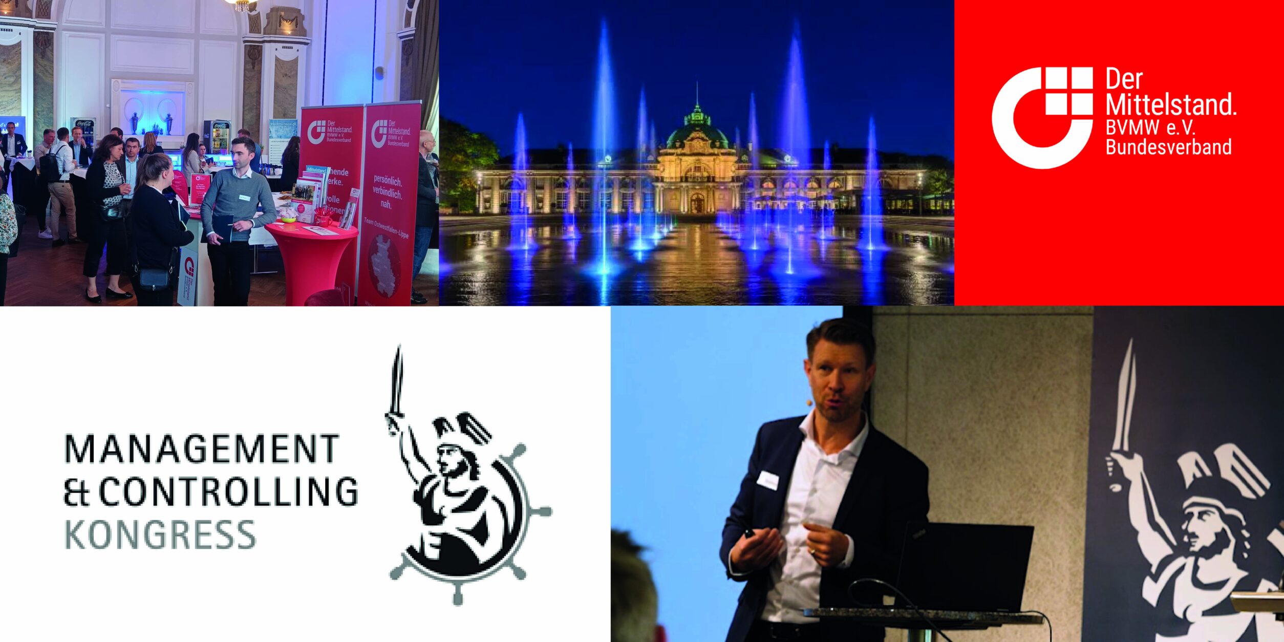 Header ManCon Management und Controlling-Kongress mit BVMW-Informationsstand im GOP