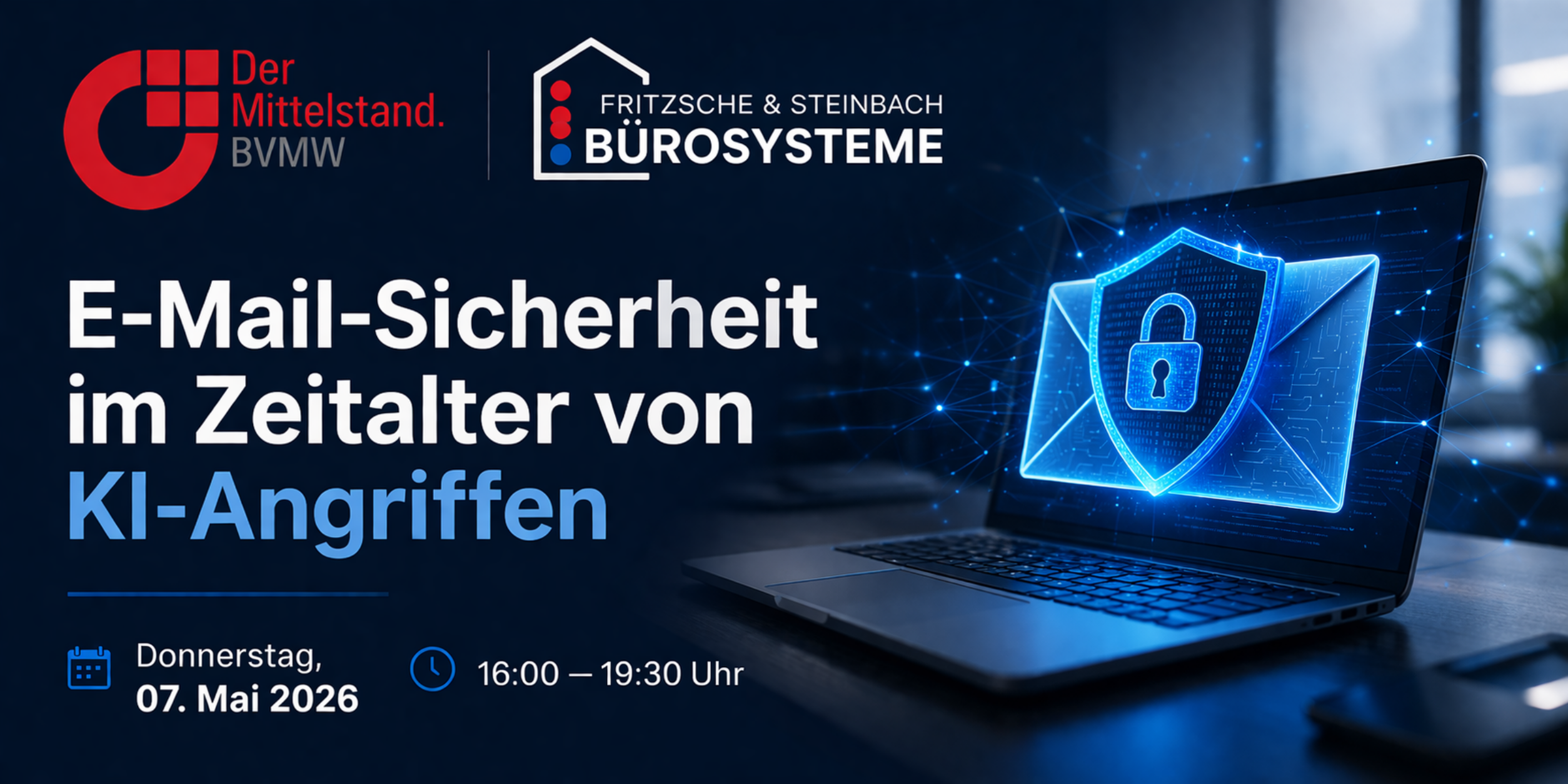 Header E-Mail-Sicherheit im Zeitalter von KI-Angriffen