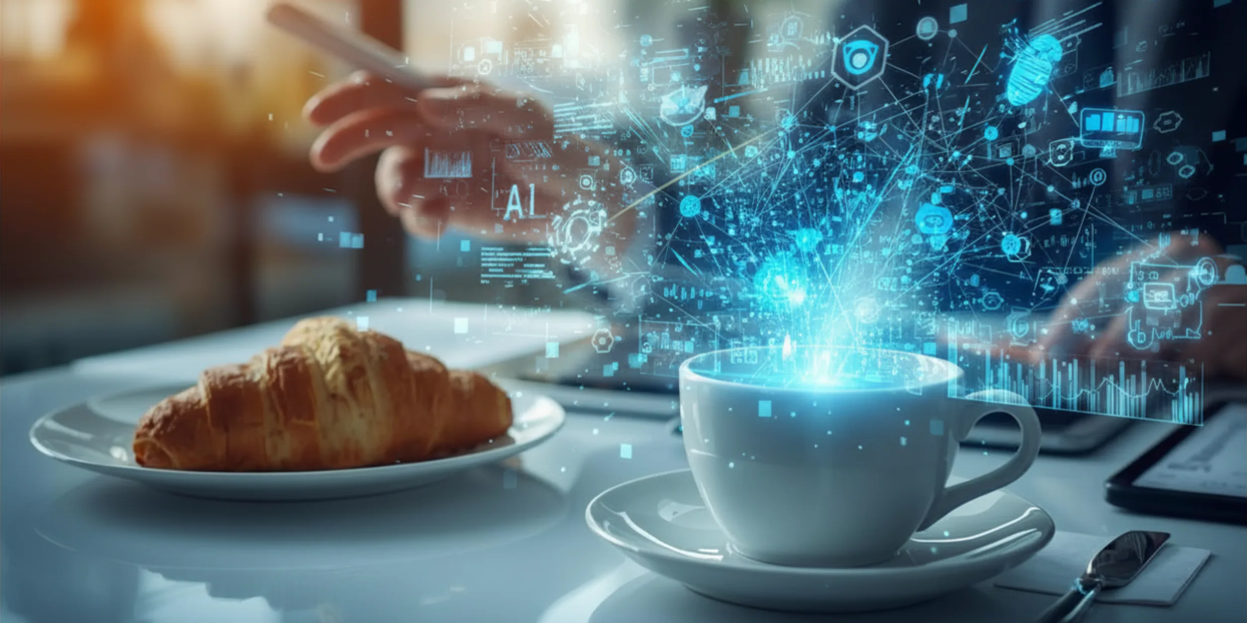 Header Business-Frühstück 17.06.2026 - Künstliche Intelligenz im Mittelstand: Chancen nutzen, Klarheit gewinnen, Fehlinvestitionen v