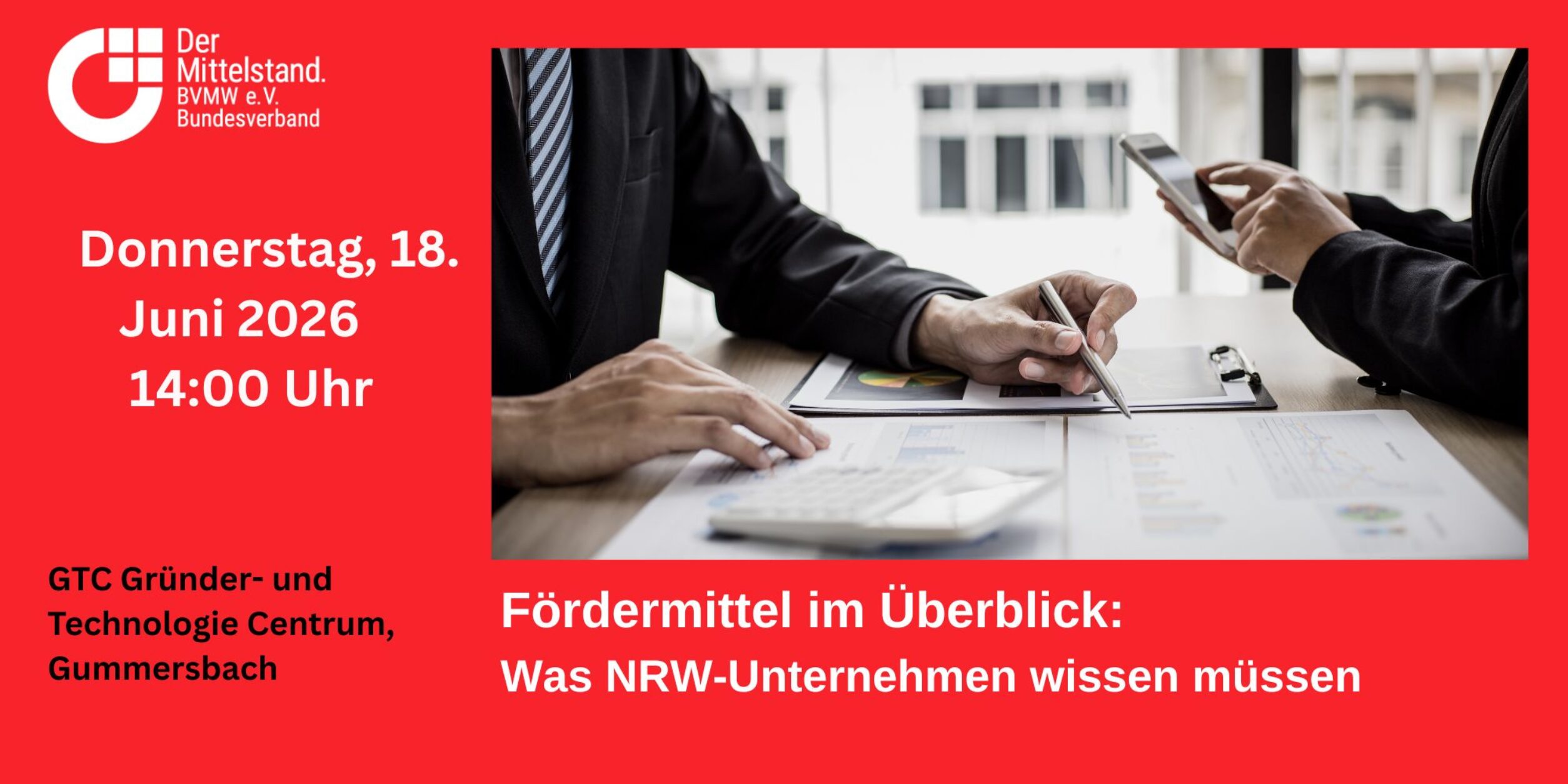 Header Fördermittel im Überblick: Was NRW-Unternehmen wissen müssen
