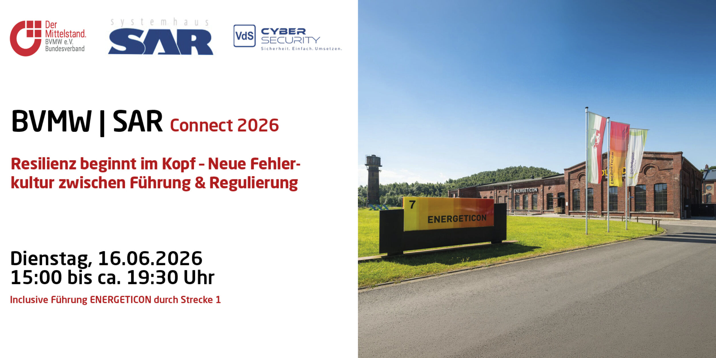 Header SAR Connect 2026  Resilienz beginnt im Kopf – Neue Fehlerkultur zwischen Führung & Regulierung