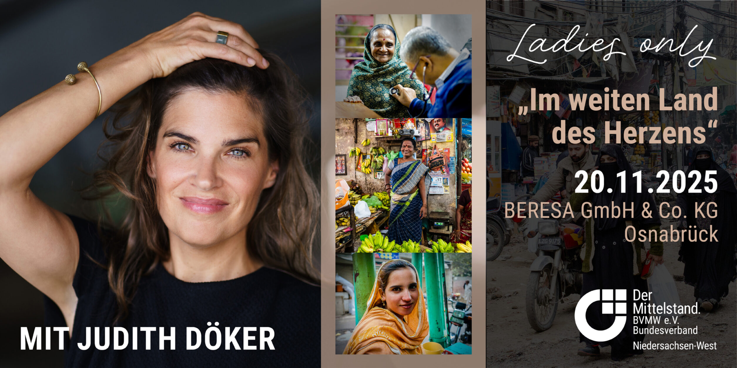 Header Ladies Only mit Judith Döker