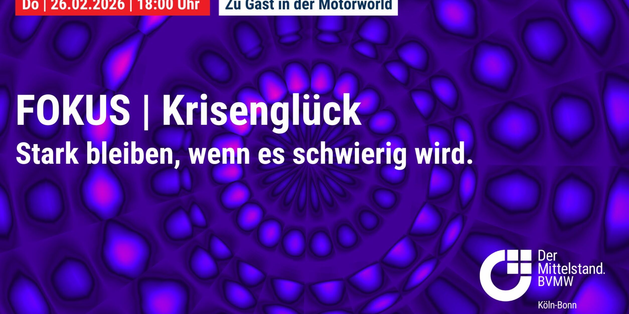 Header FOKUS | Krisenglück