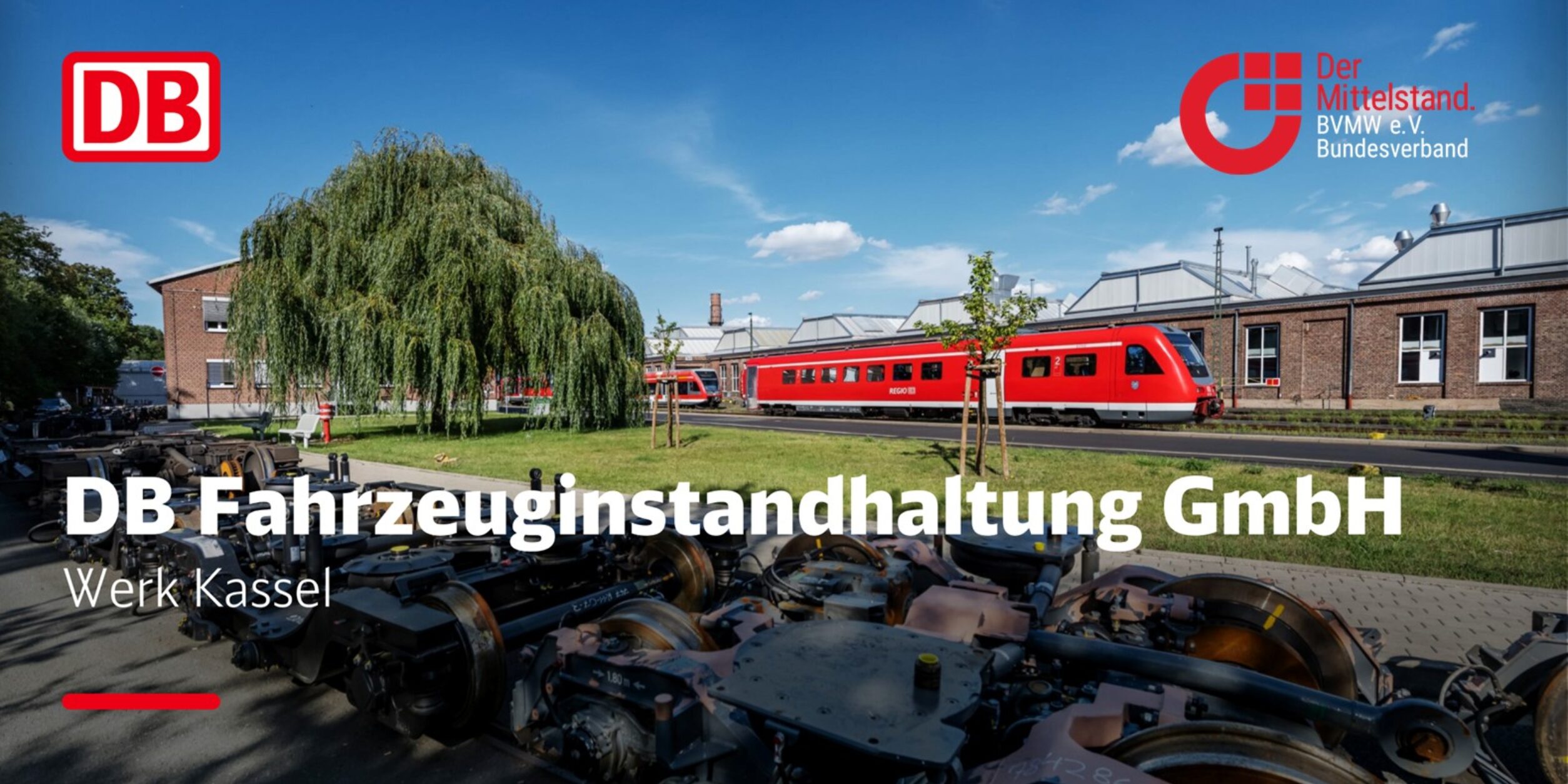 Header BVMW Hinter den Kulissen - DB Fahrzeuginstandhaltung Werk Kassel