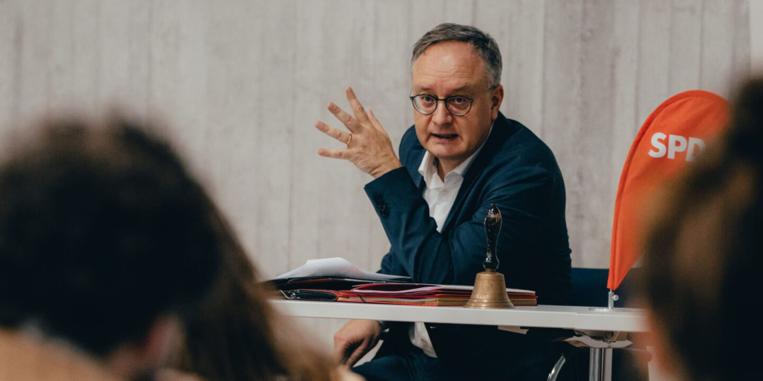 Header Politik-Talk mit Andreas Stoch (SPD) zur Landtagswahl
