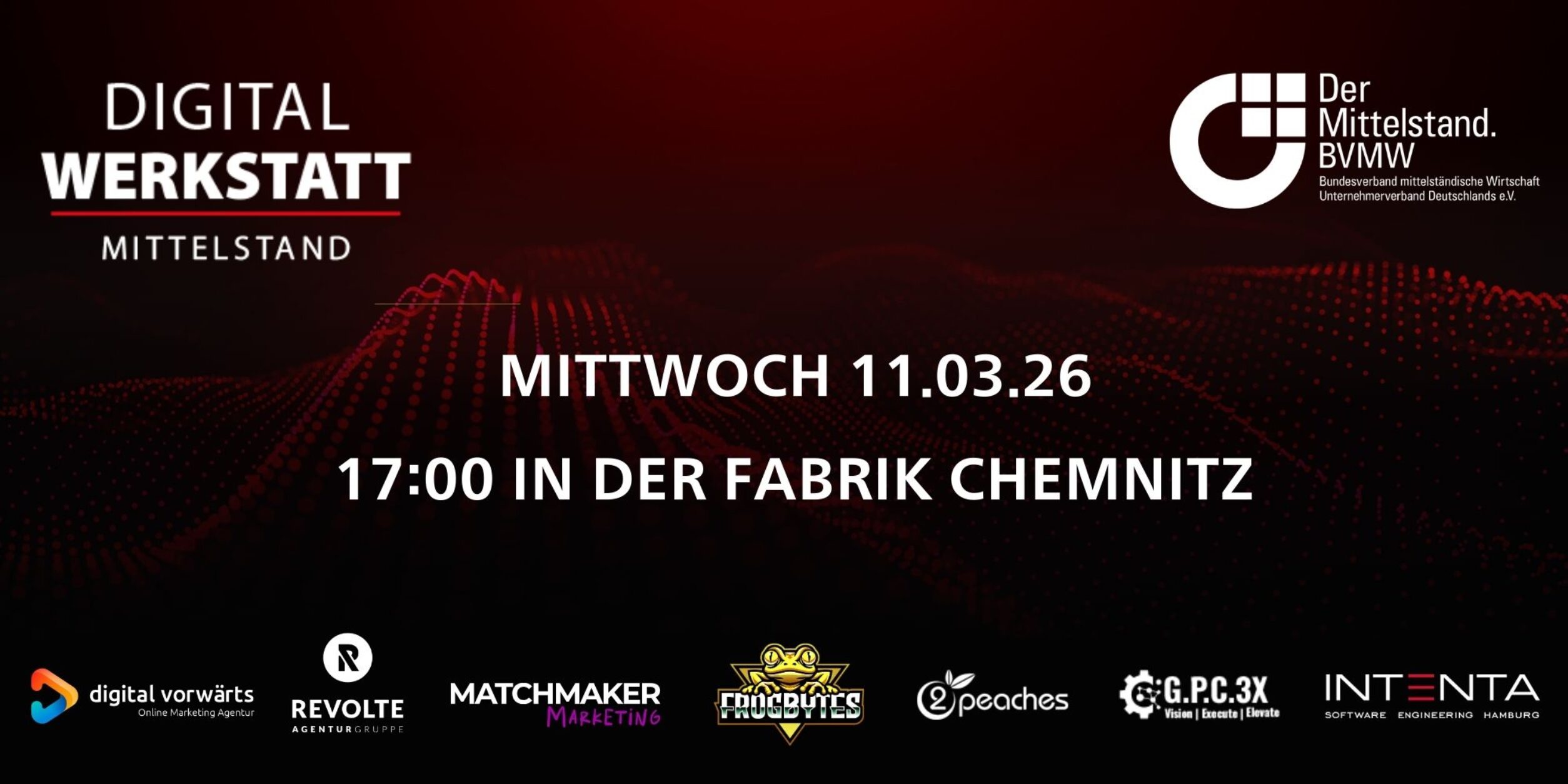 Header "Digitalwerkstatt Mittelstand": Praxisnahe Unterstützung bei der Digitalisierung von  Geschäftsprozessen