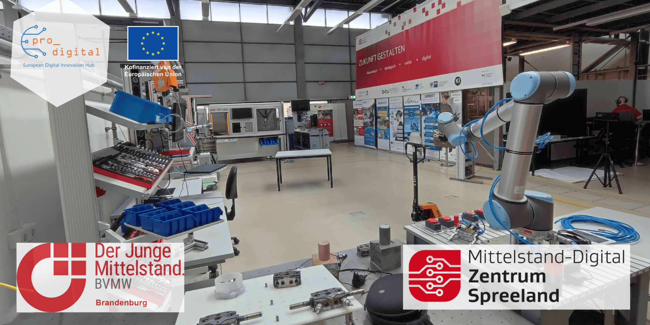 Header „KI als Nischensoftware und Booster für die Software Ihres Unternehmens“ für den "Jungen Mittelstand"