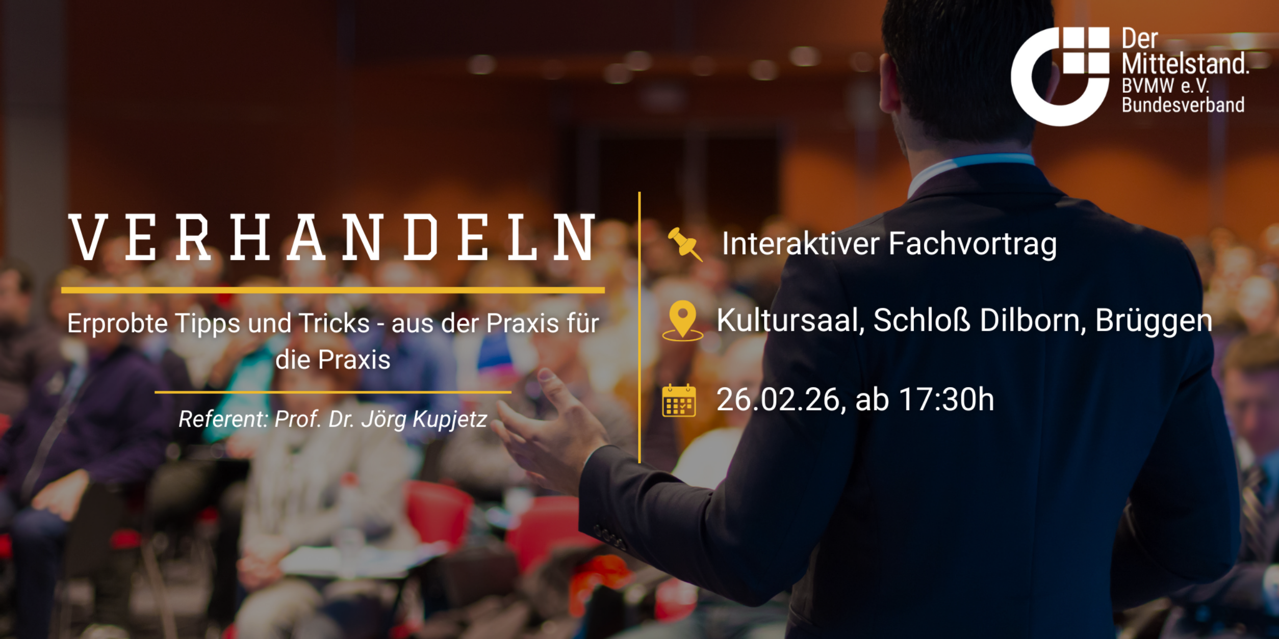 Header Verhandeln – Erprobte Tipps und Tricks - aus der Praxis für die Praxis