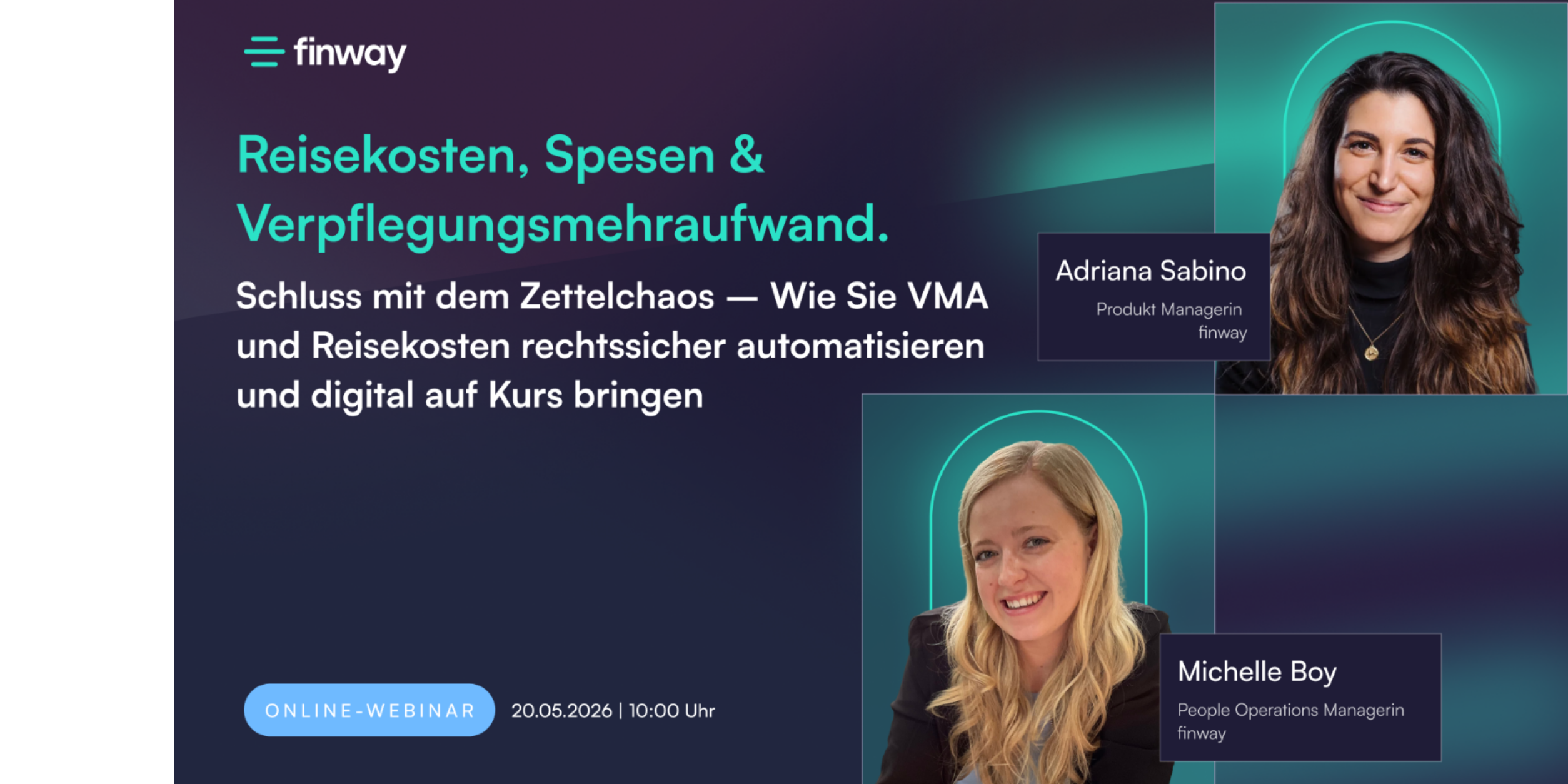 Header Reisekosten, Spesen & Verpflegungsmehraufwand 2026