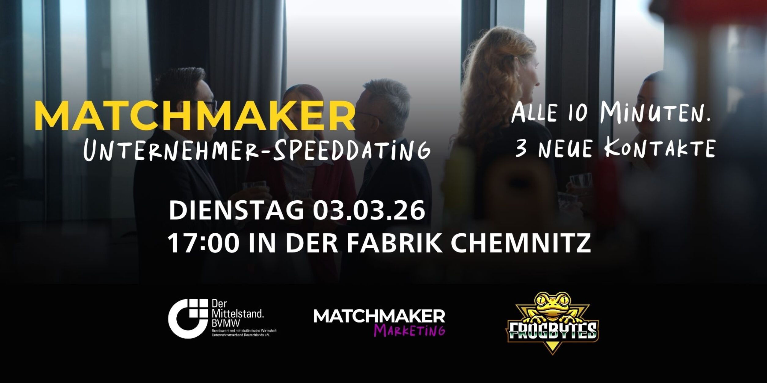 Header Matchmaking und effektives Netzwerken: Vertrieb einfach machen