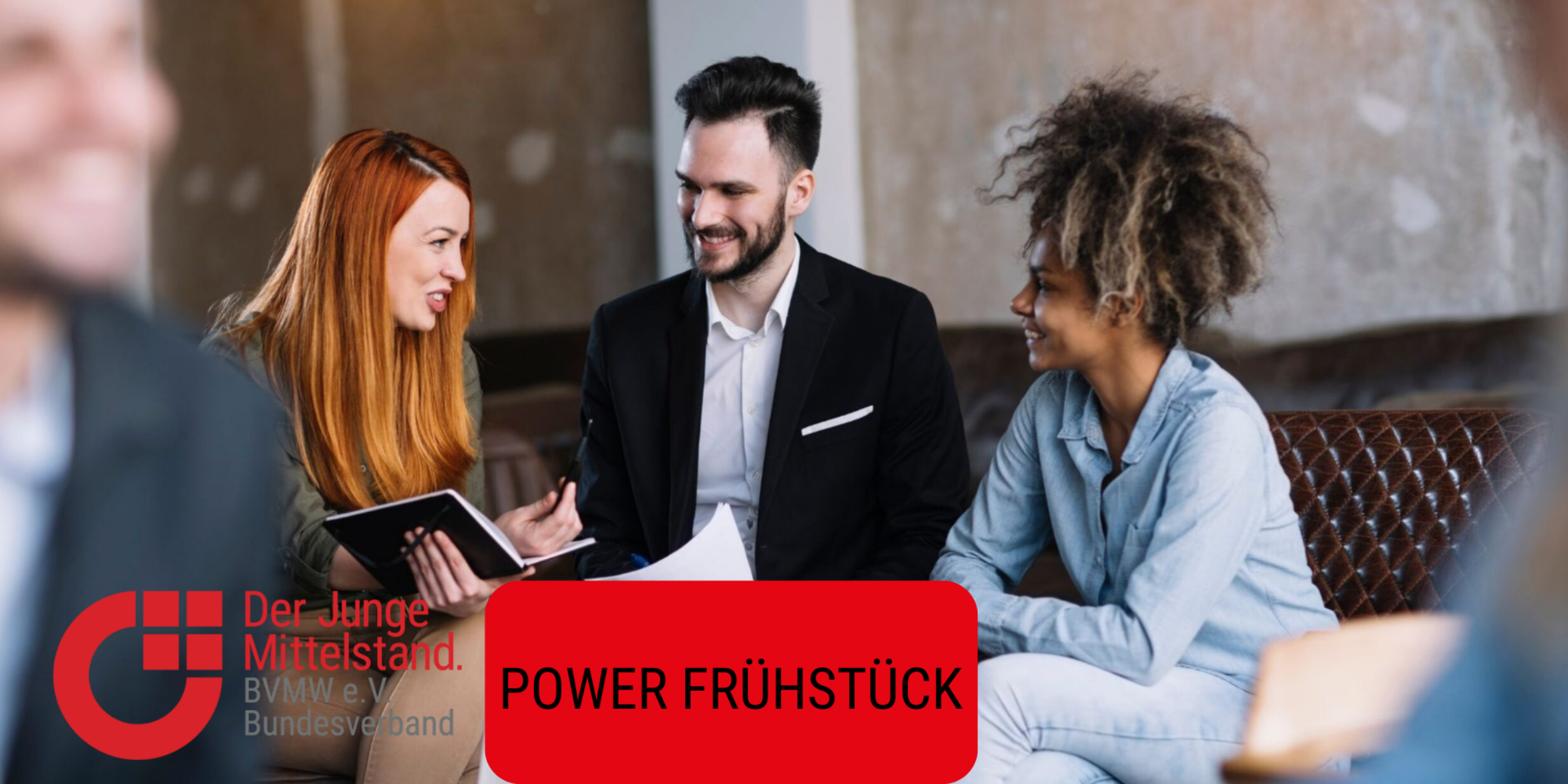 Header Power Frühstück  "Junger Mittelstand"