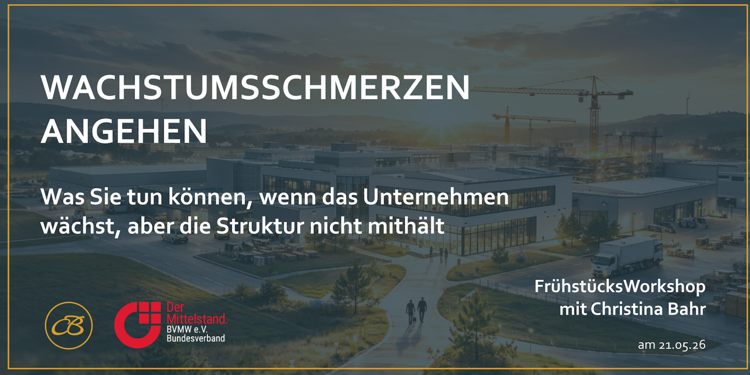 Header FrühstücksWorkshop | Wachstumsschmerzen lindern – skalieren ohne Chaos und Starrheit