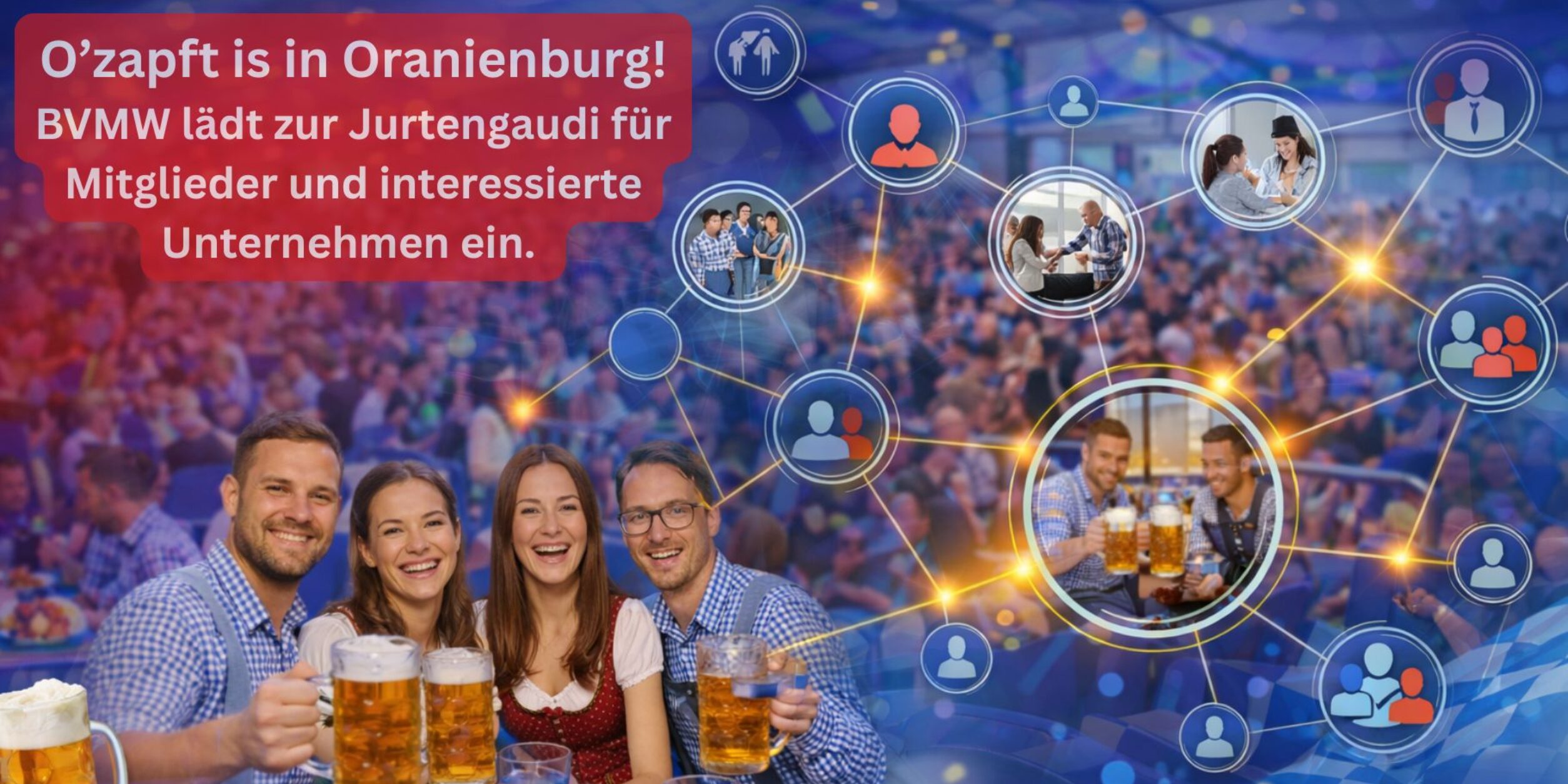 Header O’zapft is in Oranienburg!