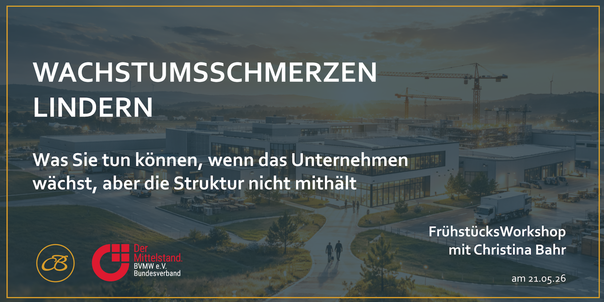 Header FrühstücksWorkshop | Wachstumsschmerzen lindern – skalieren ohne Chaos und Starrheit